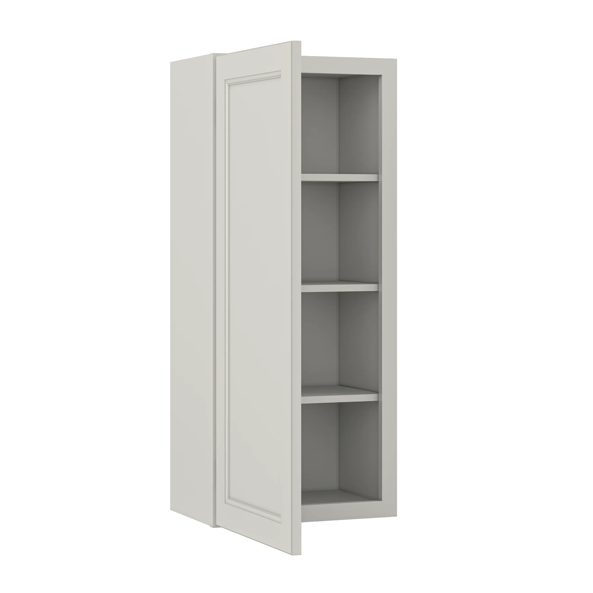 Wall Kitchen Cabinet W1842 Milan Pearl 18 in. width 42 in. height 12 in. depth - Image 4
