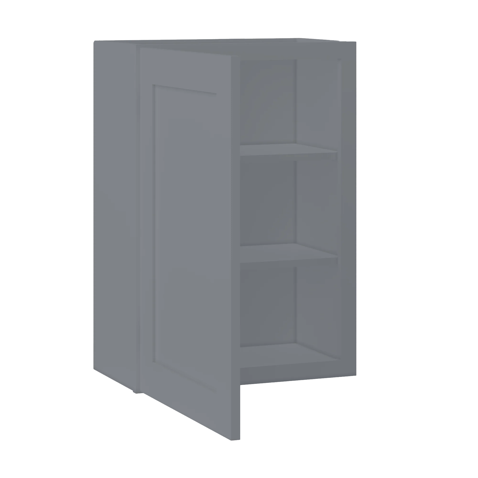Wall Kitchen Cabinet W2130 Colonial Gray LessCare 21 in. width 30 in. height 12 in. depth - Image 4