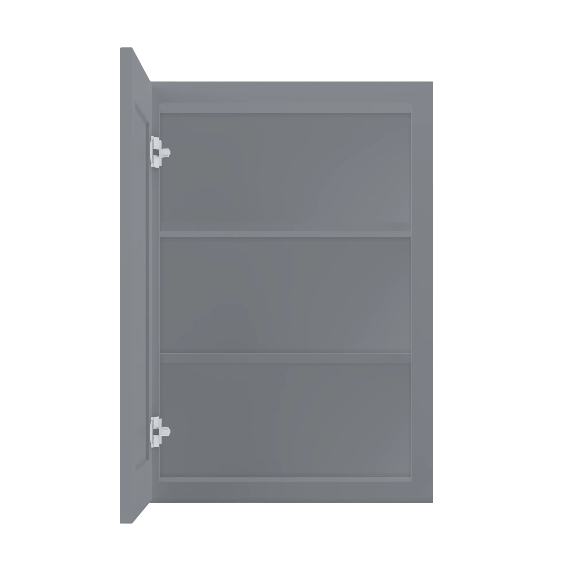 Wall Kitchen Cabinet W2130 Colonial Gray LessCare 21 in. width 30 in. height 12 in. depth - Image 5