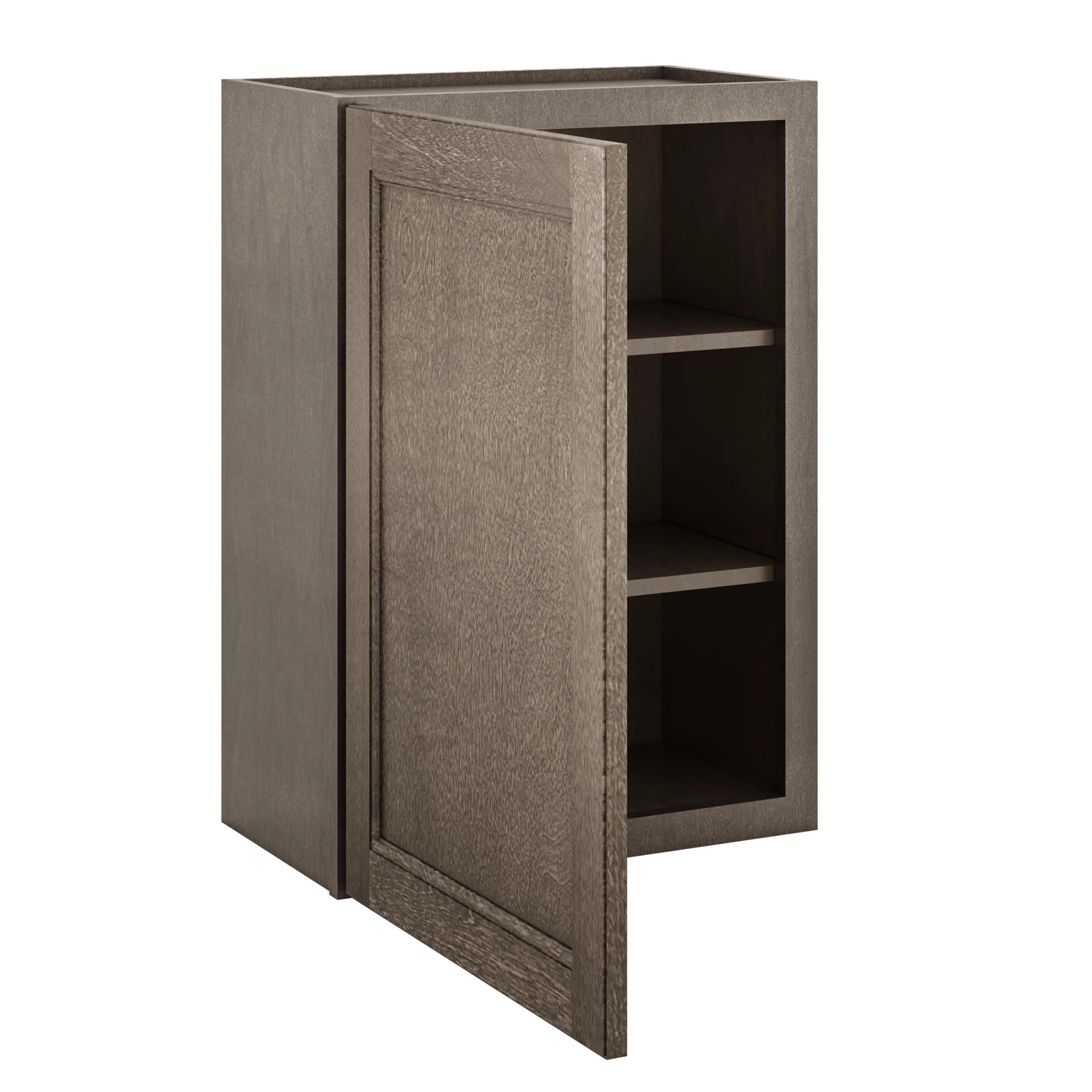 Wall Kitchen Cabinet W2130 Milan Slate 21 in. width 30 in. height 12 in. depth - Image 3
