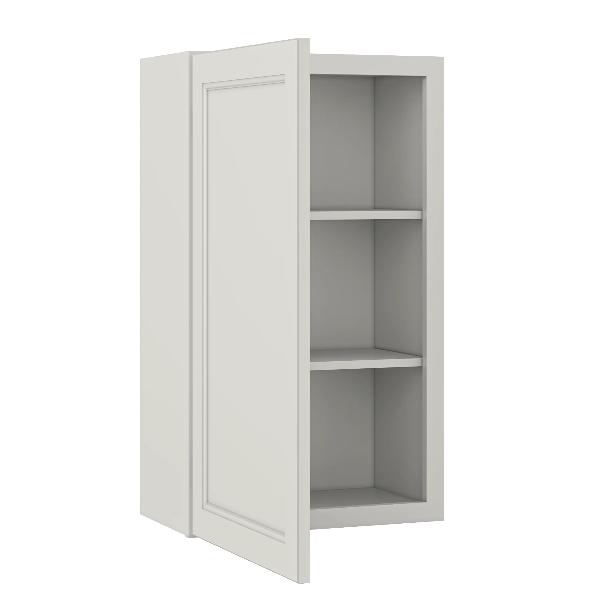 Wall Kitchen Cabinet W2136 Milan Pearl 21 in. width 36 in. height 12 in. depth - Image 4
