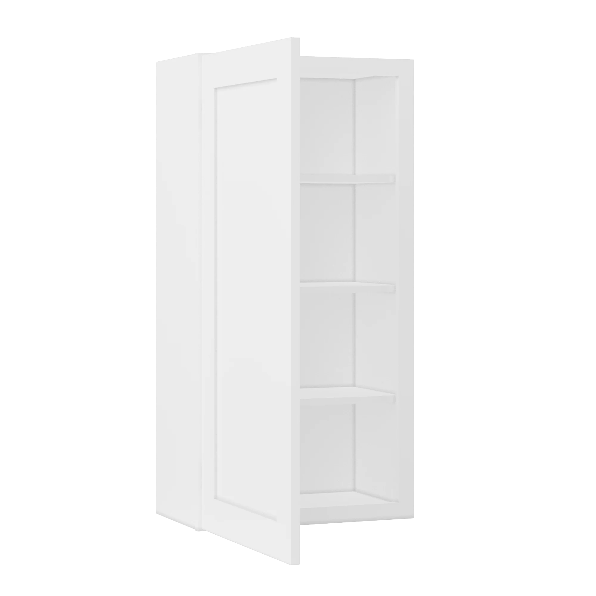 Wall Kitchen Cabinet W2142 Alpina White LessCare 21 in. width 42 in. height 12 in. depth - Image 3