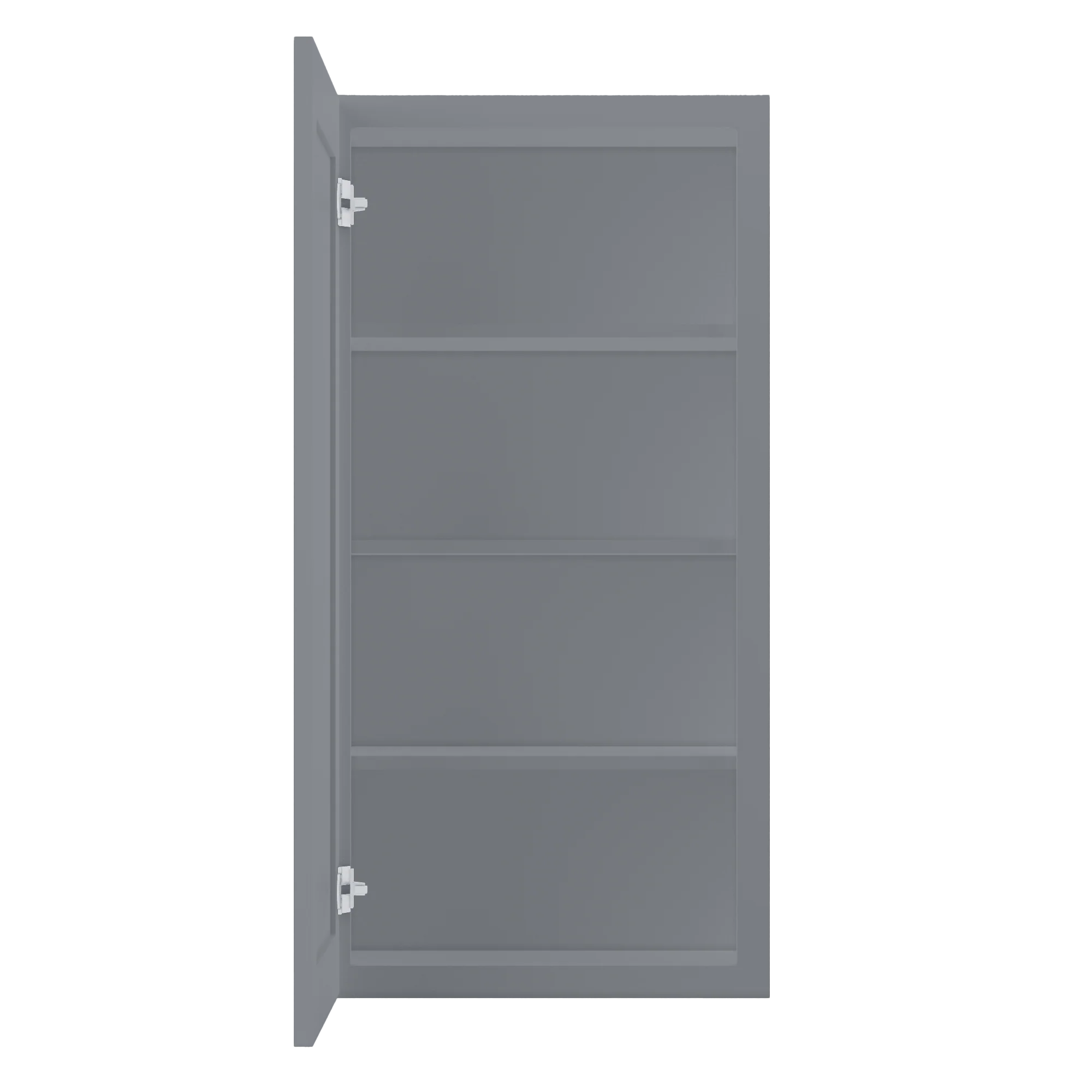 Wall Kitchen Cabinet W2142 Colonial Gray LessCare 21 in. width 42 in. height 12 in. depth - Image 5