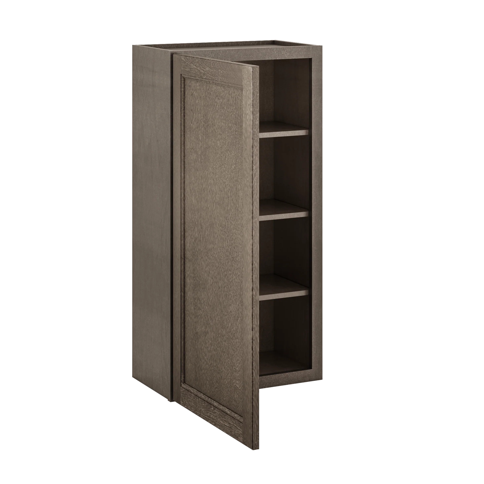 Wall Kitchen Cabinet W2142 Milan Slate 21 in. width 42 in. height 12 in. depth - Image 4