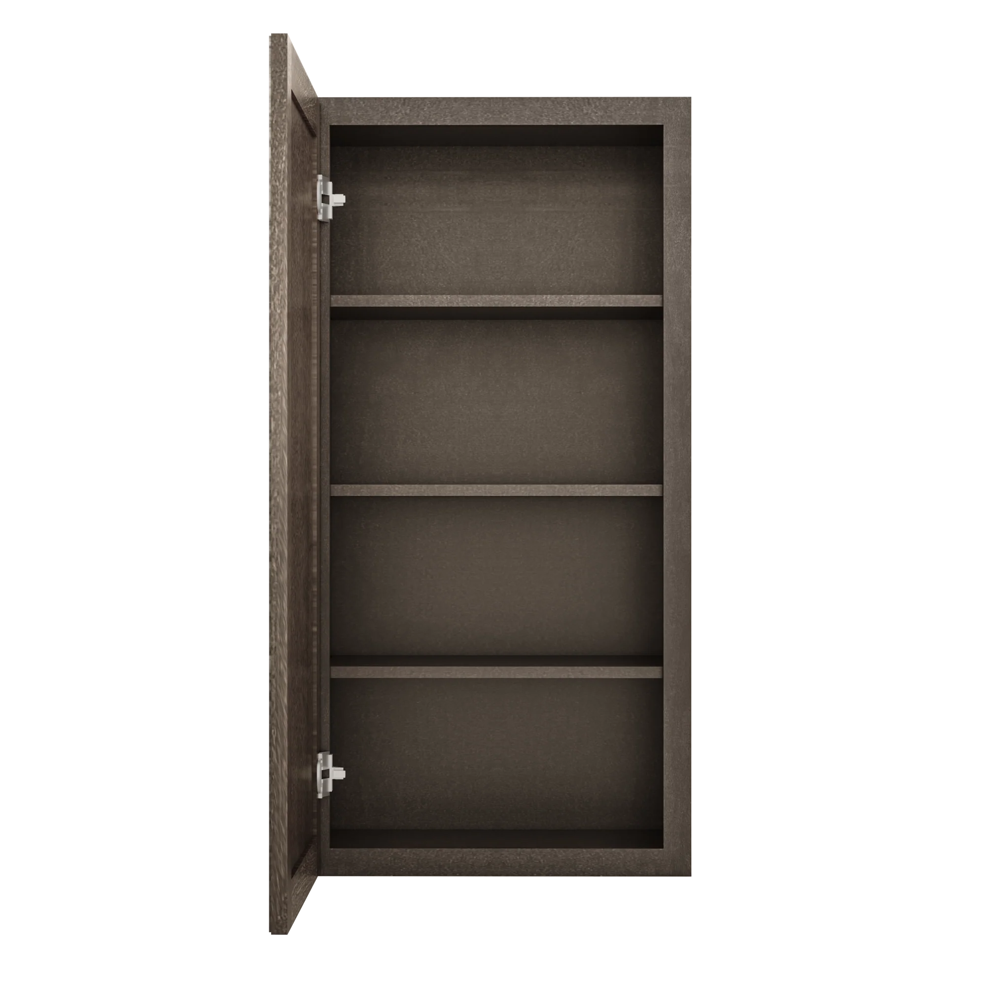 Wall Kitchen Cabinet W2142 Milan Slate 21 in. width 42 in. height 12 in. depth - Image 5