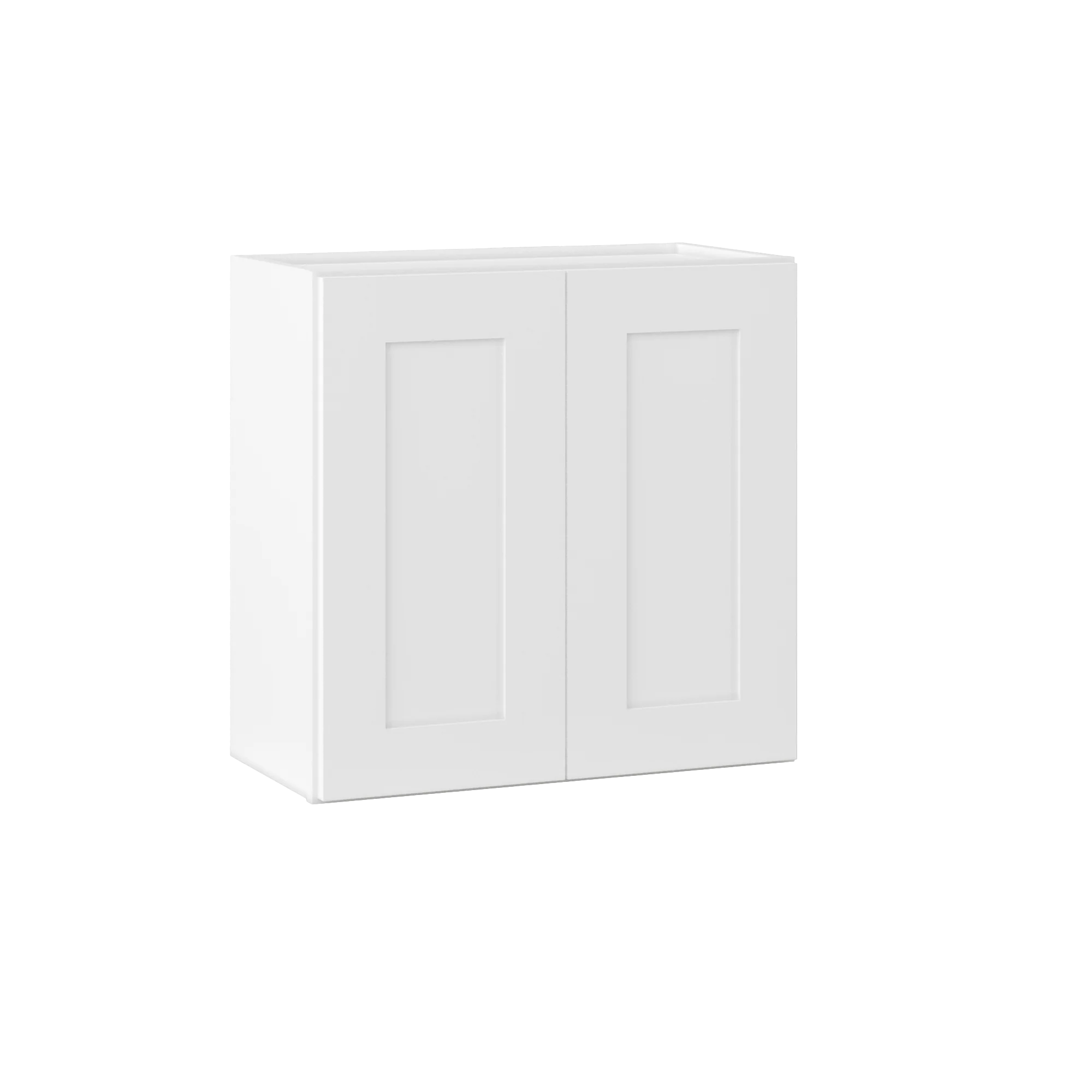 Wall Kitchen Cabinet W2424 Alpina White LessCare 24 in. width 24 in. height 12 in. depth - Image 2