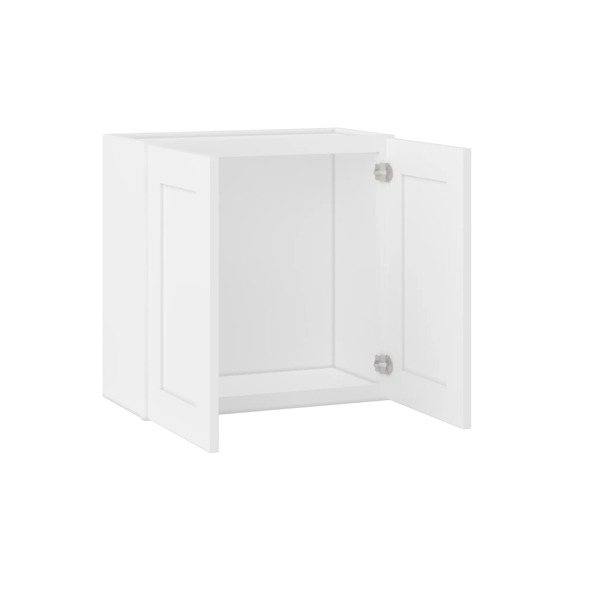 Wall Kitchen Cabinet W2424 Alpina White LessCare 24 in. width 24 in. height 12 in. depth - Image 3