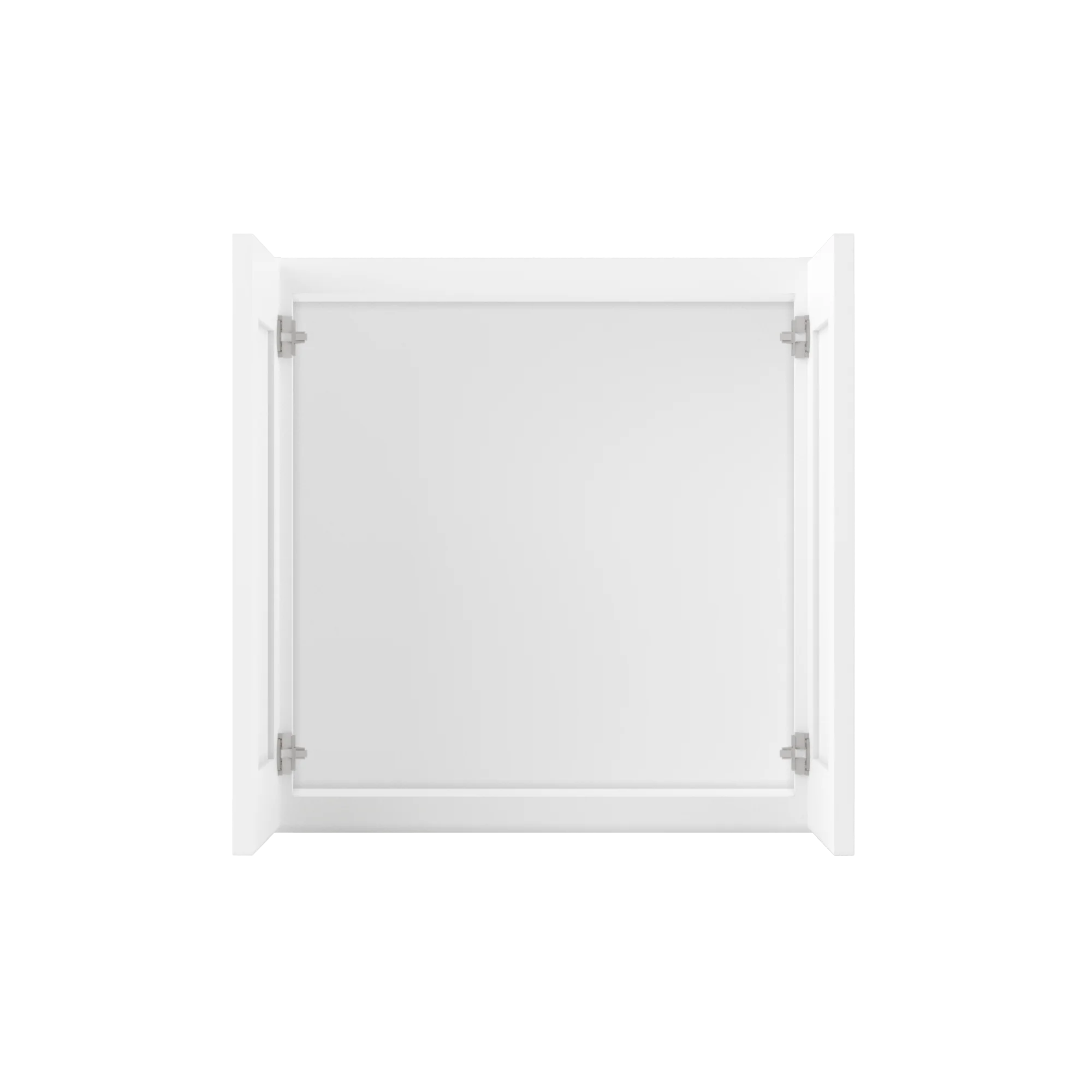 Wall Kitchen Cabinet W2424 Alpina White LessCare 24 in. width 24 in. height 12 in. depth - Image 5