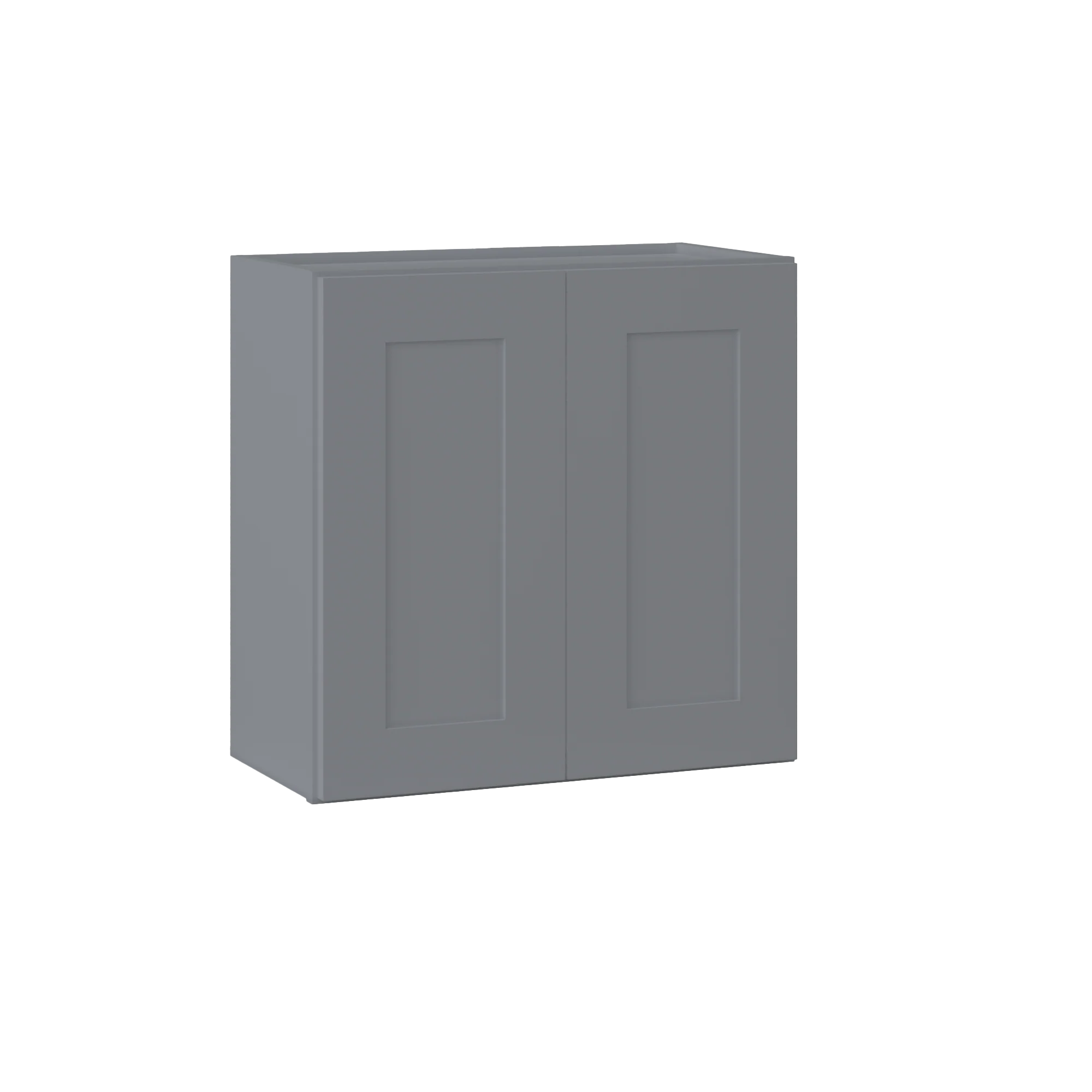 Wall Kitchen Cabinet W2424 Colonial Gray LessCare 24 in. width 24 in. height 12 in. depth - Image 2