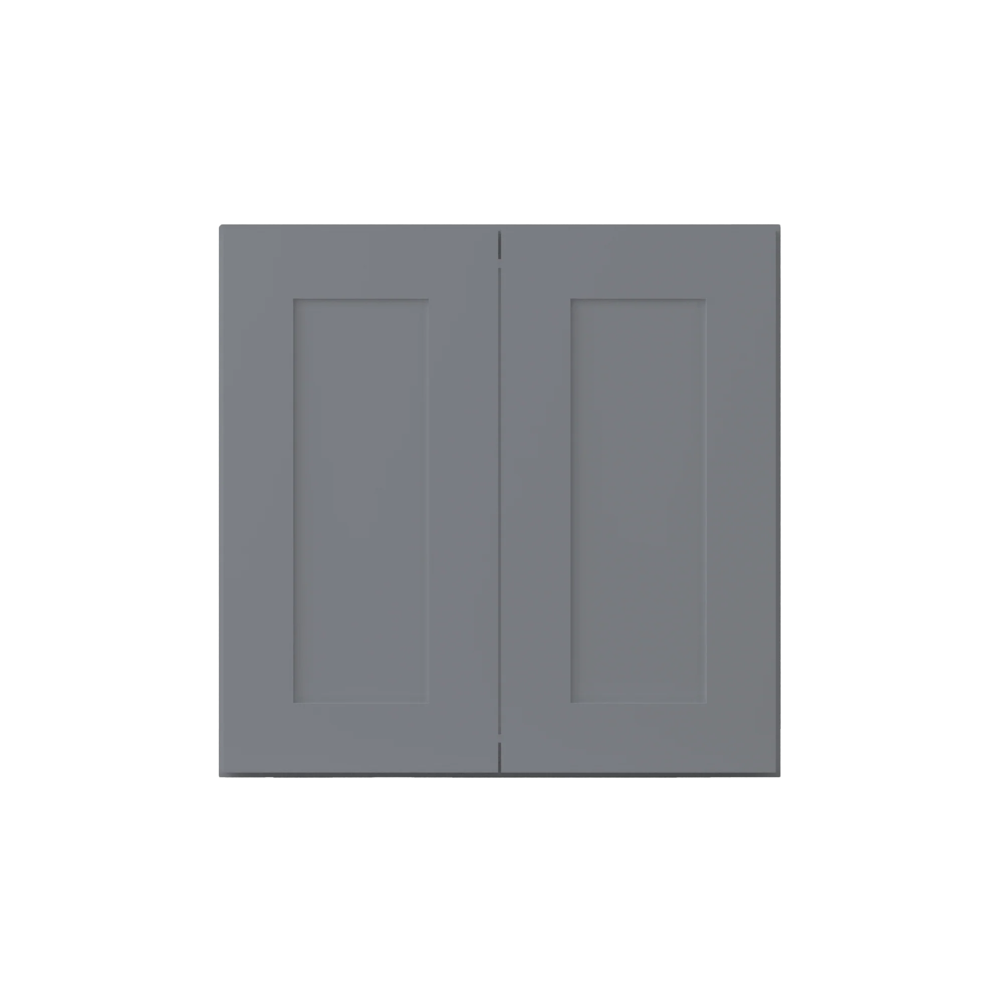 Wall Kitchen Cabinet W2424 Colonial Gray LessCare 24 in. width 24 in. height 12 in. depth - Image 3