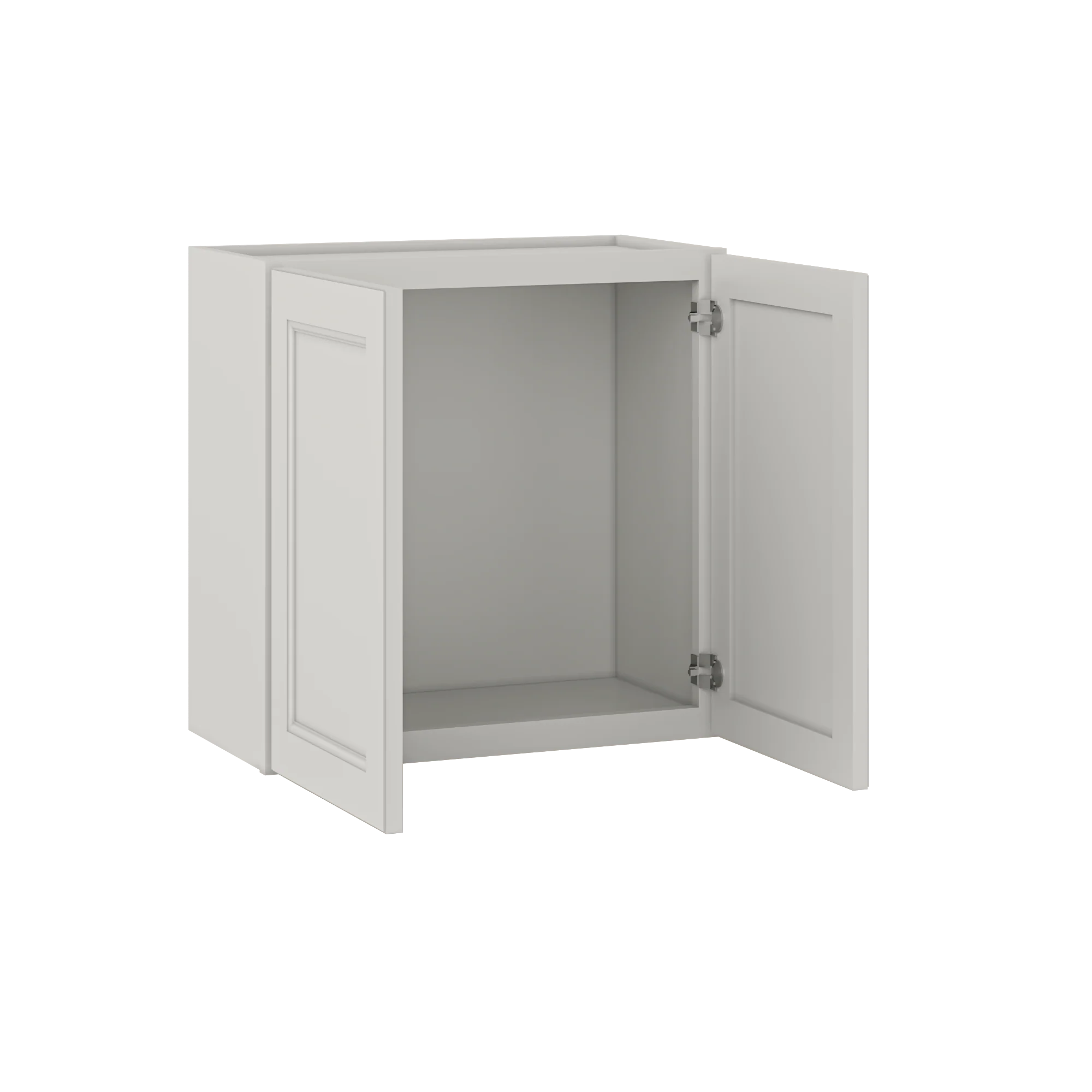 Wall Kitchen Cabinet W2424 Milan Pearl LessCare 24 in. width 24 in. height 12 in. depth - Image 4