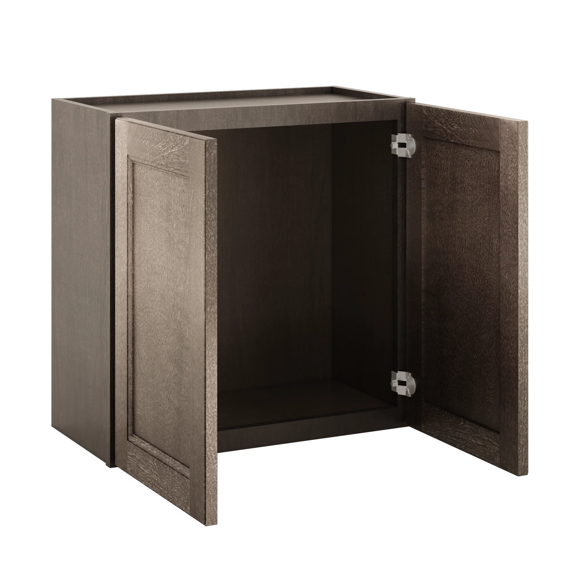 Wall Kitchen Cabinet W2424 Milan Slate 24 in. width 24 in. height 12 in. depth - Image 4