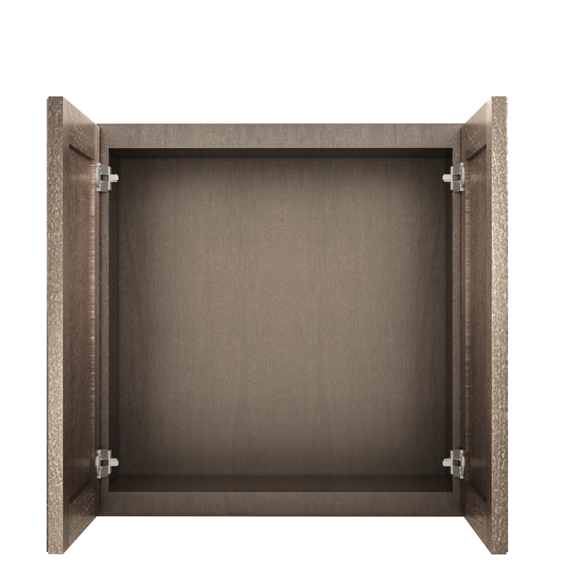 Wall Kitchen Cabinet W2424 Milan Slate 24 in. width 24 in. height 12 in. depth - Image 5
