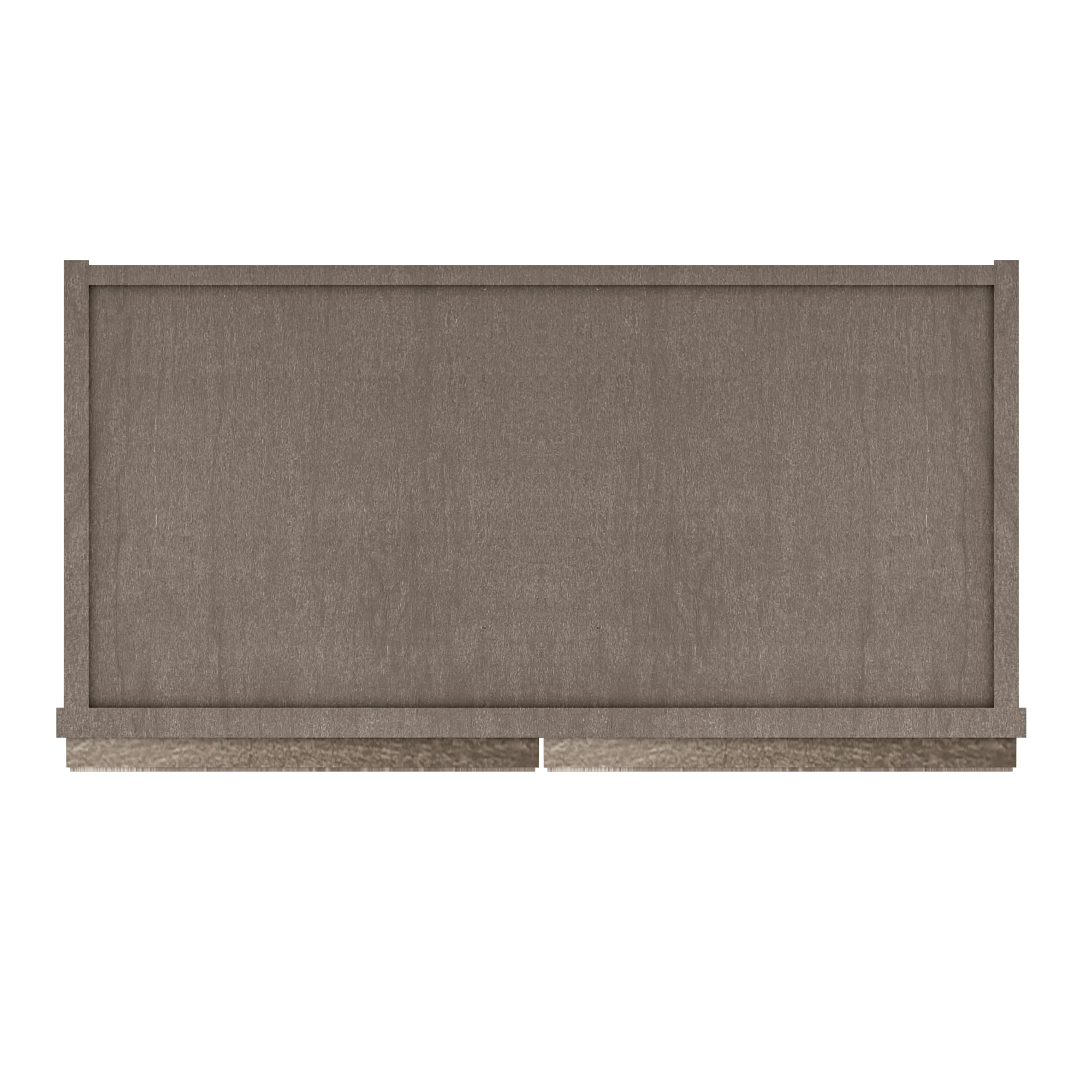 Wall Kitchen Cabinet W2424 Milan Slate 24 in. width 24 in. height 12 in. depth - Image 6