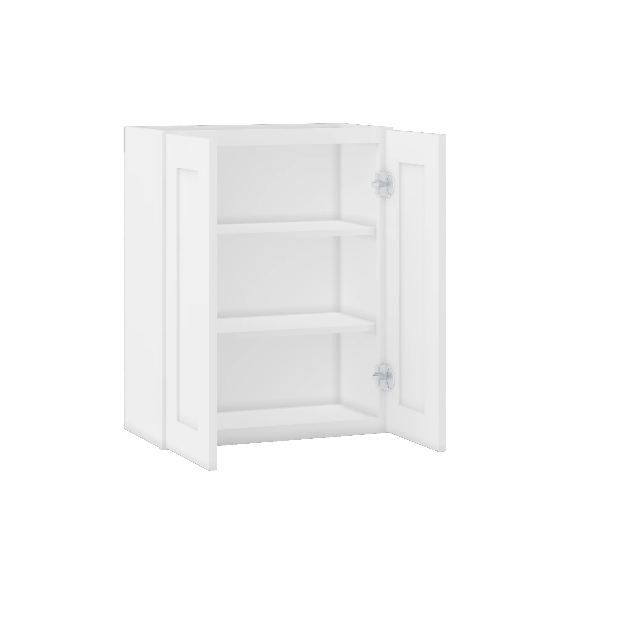 Wall Kitchen Cabinet W2430 Alpina White LessCare 24 in. width 30 in. height 12 in. depth - Image 4