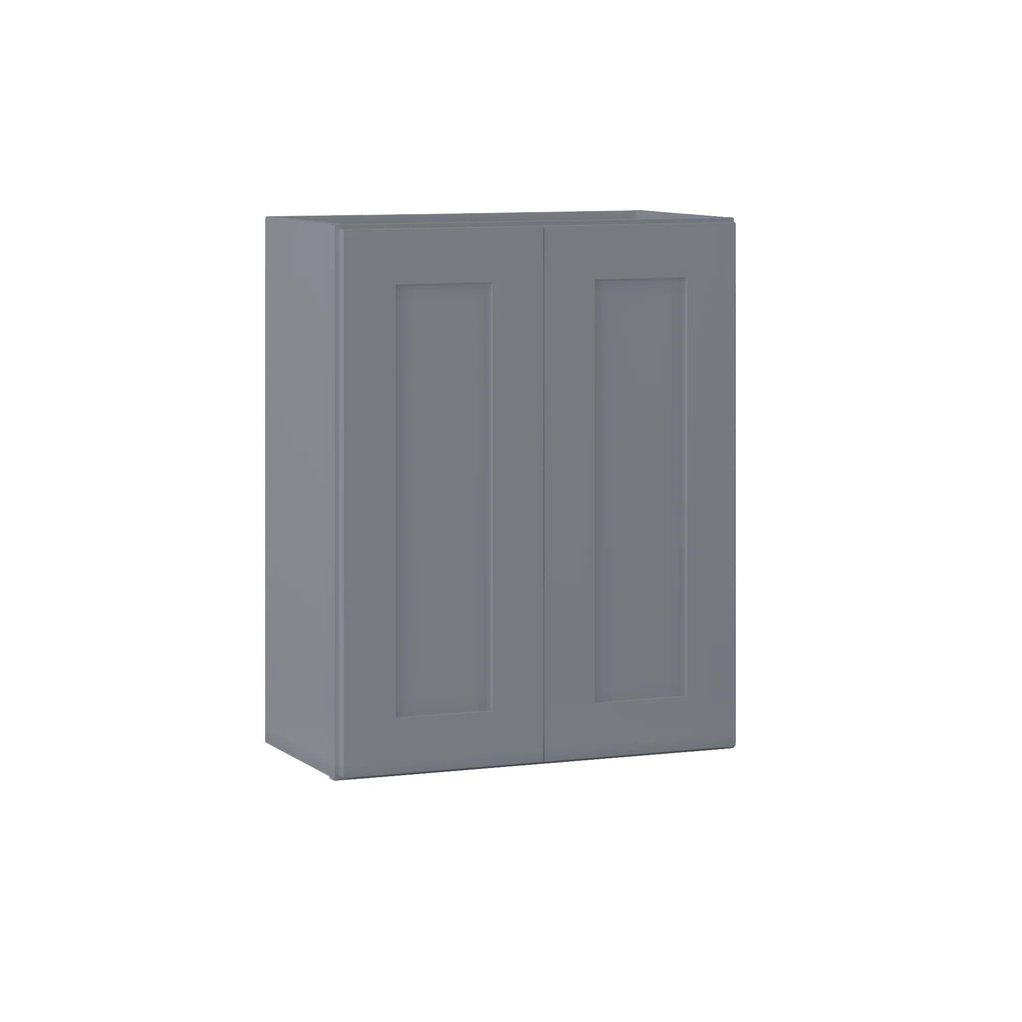 Wall Kitchen Cabinet W2430 Colonial Gray LessCare 24 in. width 30 in. height 12 in. depth - Image 2