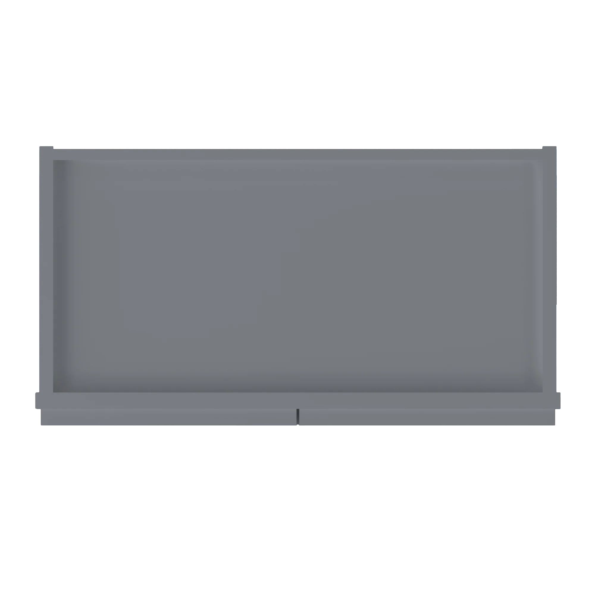 Wall Kitchen Cabinet W2430 Colonial Gray LessCare 24 in. width 30 in. height 12 in. depth - Image 6