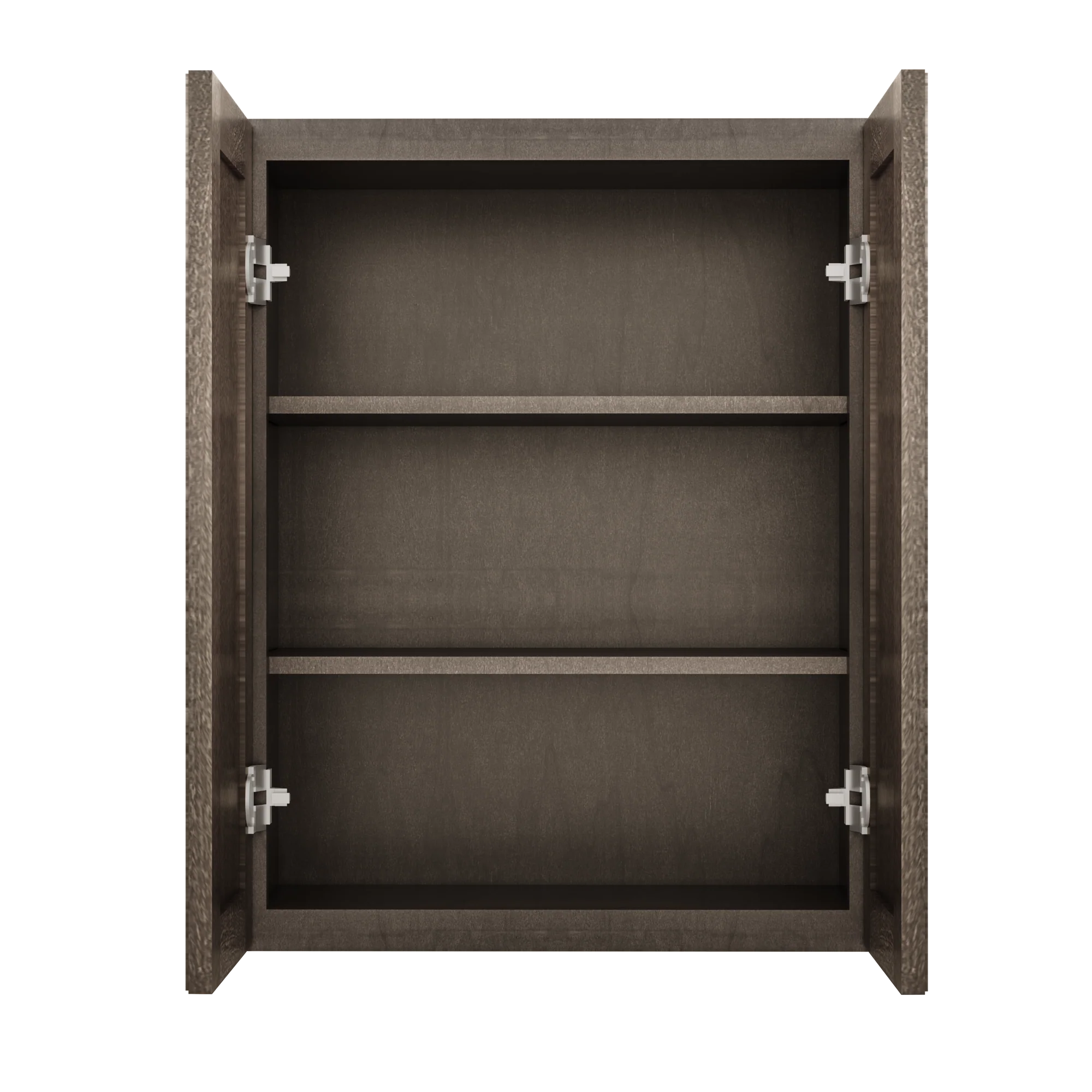 Wall Kitchen Cabinet W2430 Milan Slate 24 in. width 30 in. height 12 in. depth - Image 5