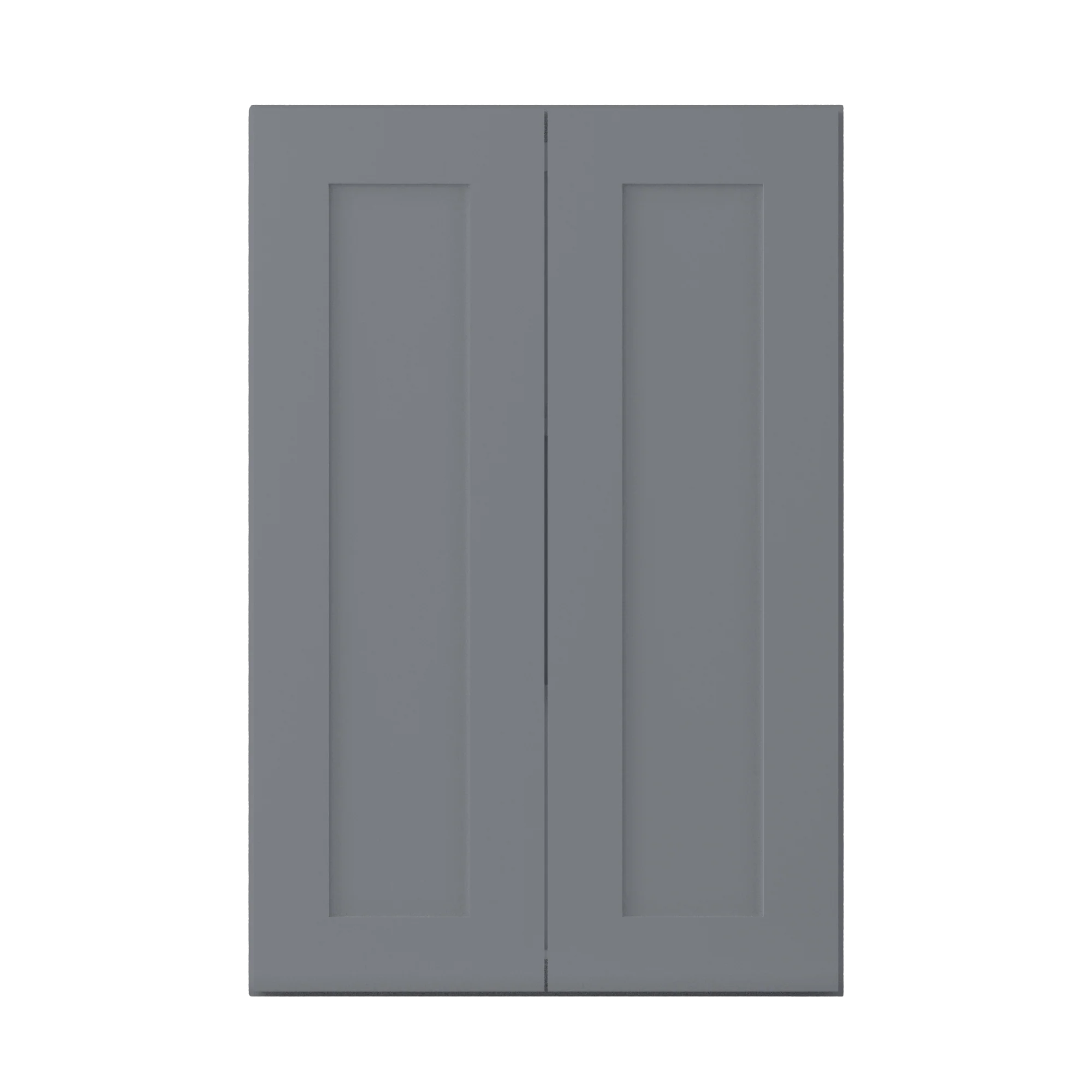 Wall Kitchen Cabinet W2436 Colonial Gray LessCare 24 in. width 36 in. height 12 in. depth - Image 3