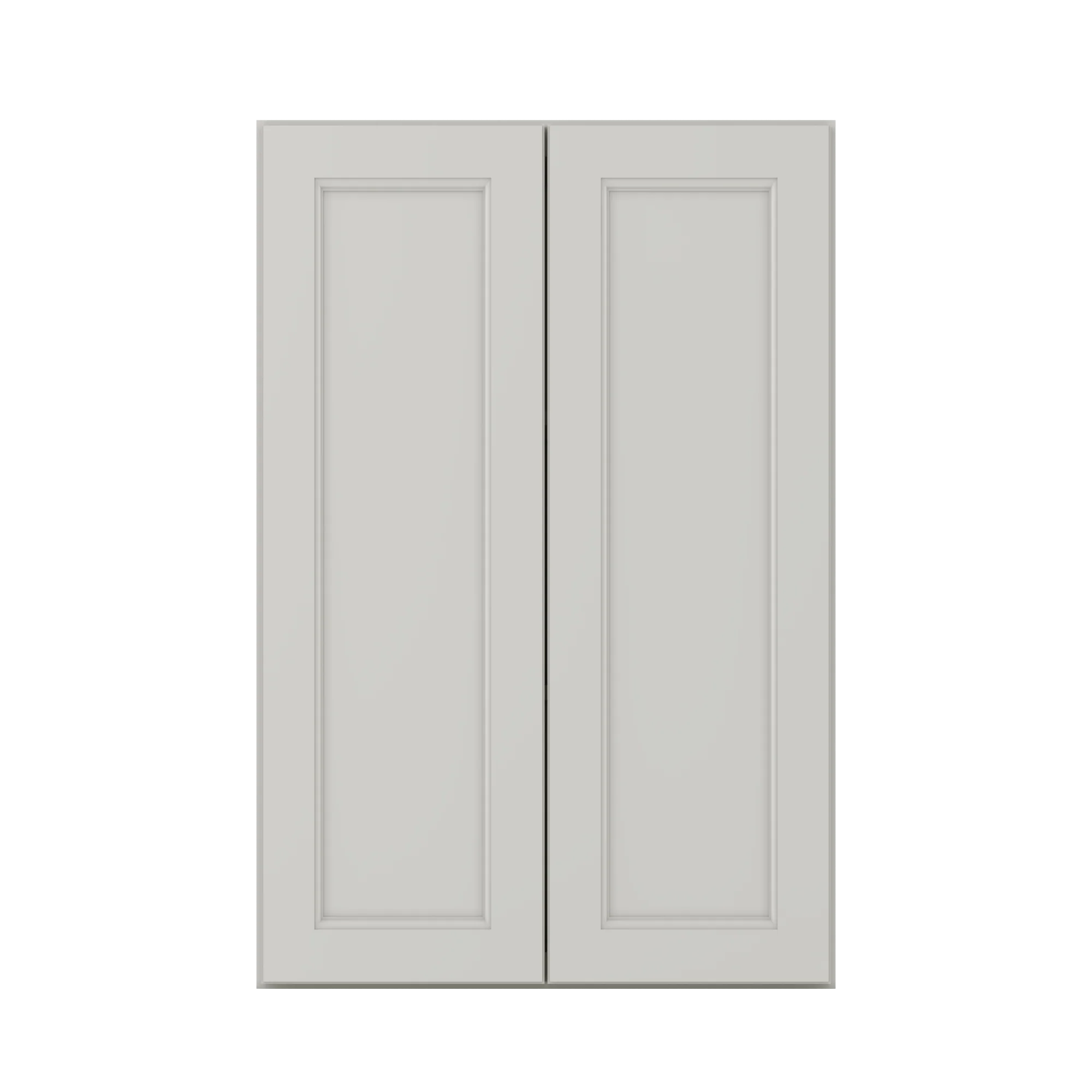 Wall Kitchen Cabinet W2436 Milan Pearl 24 in. width 36 in. height 12 in. depth - Image 3
