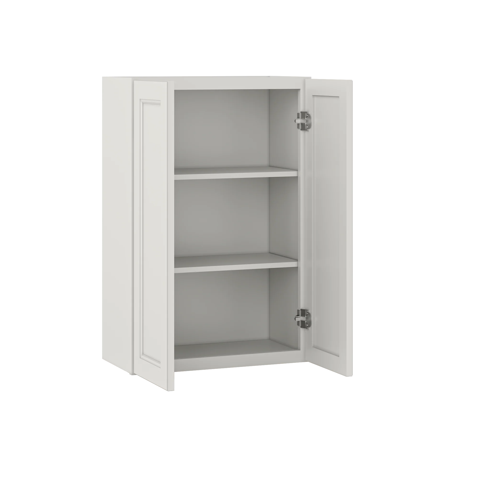 Wall Kitchen Cabinet W2436 Milan Pearl 24 in. width 36 in. height 12 in. depth - Image 4