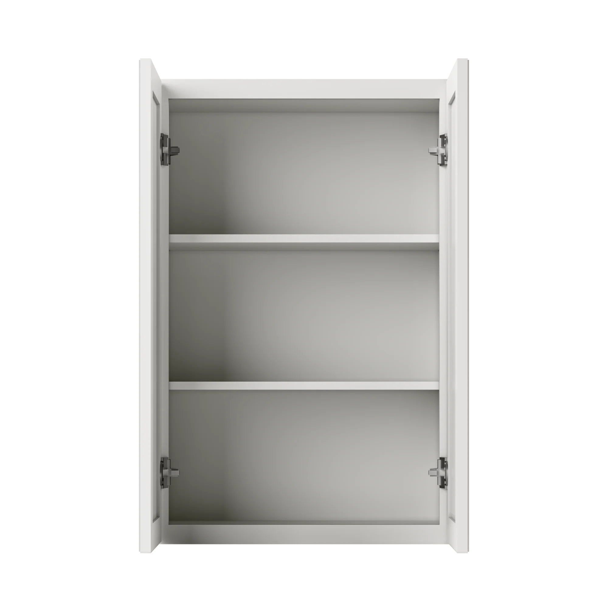 Wall Kitchen Cabinet W2436 Milan Pearl 24 in. width 36 in. height 12 in. depth - Image 5