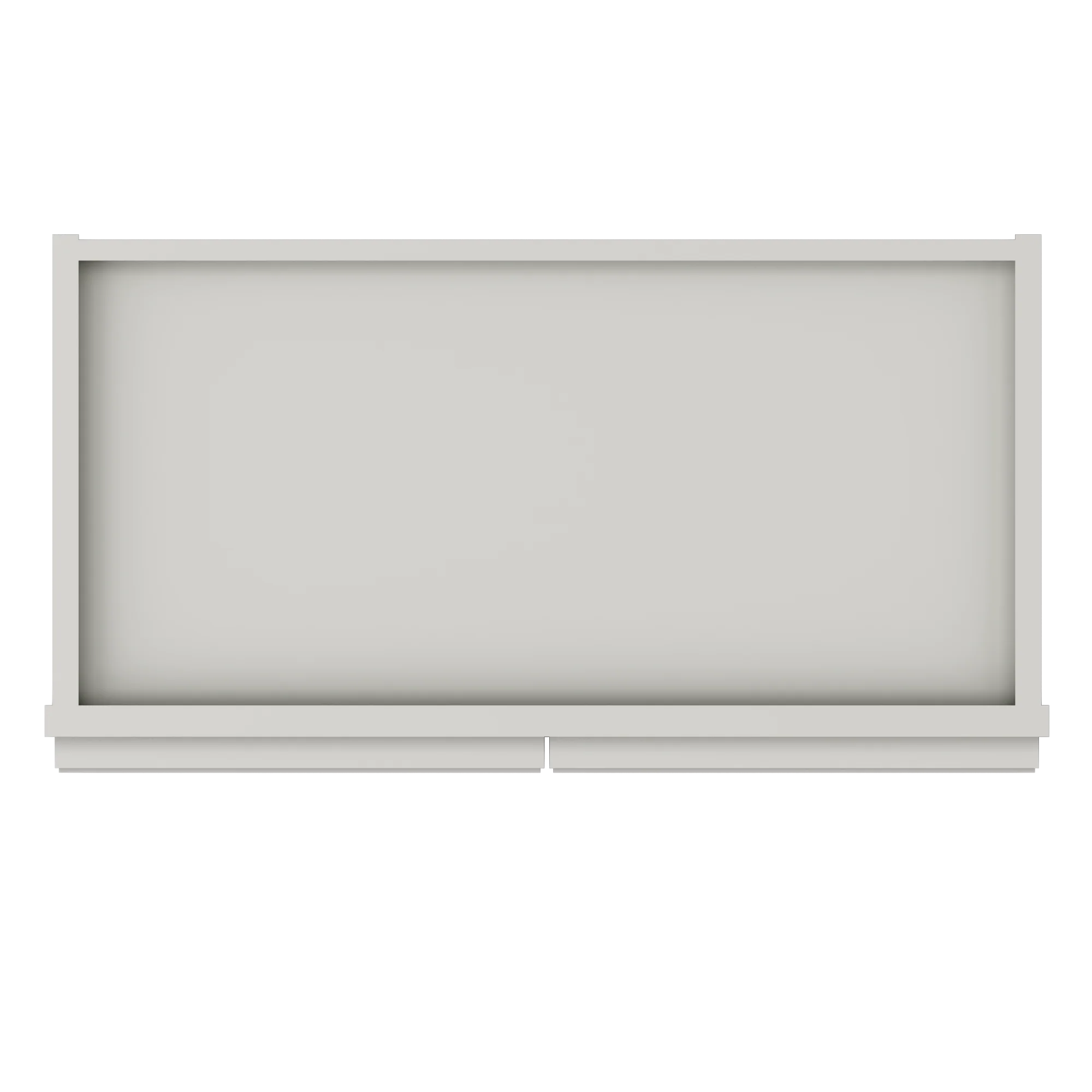 Wall Kitchen Cabinet W2436 Milan Pearl 24 in. width 36 in. height 12 in. depth - Image 6