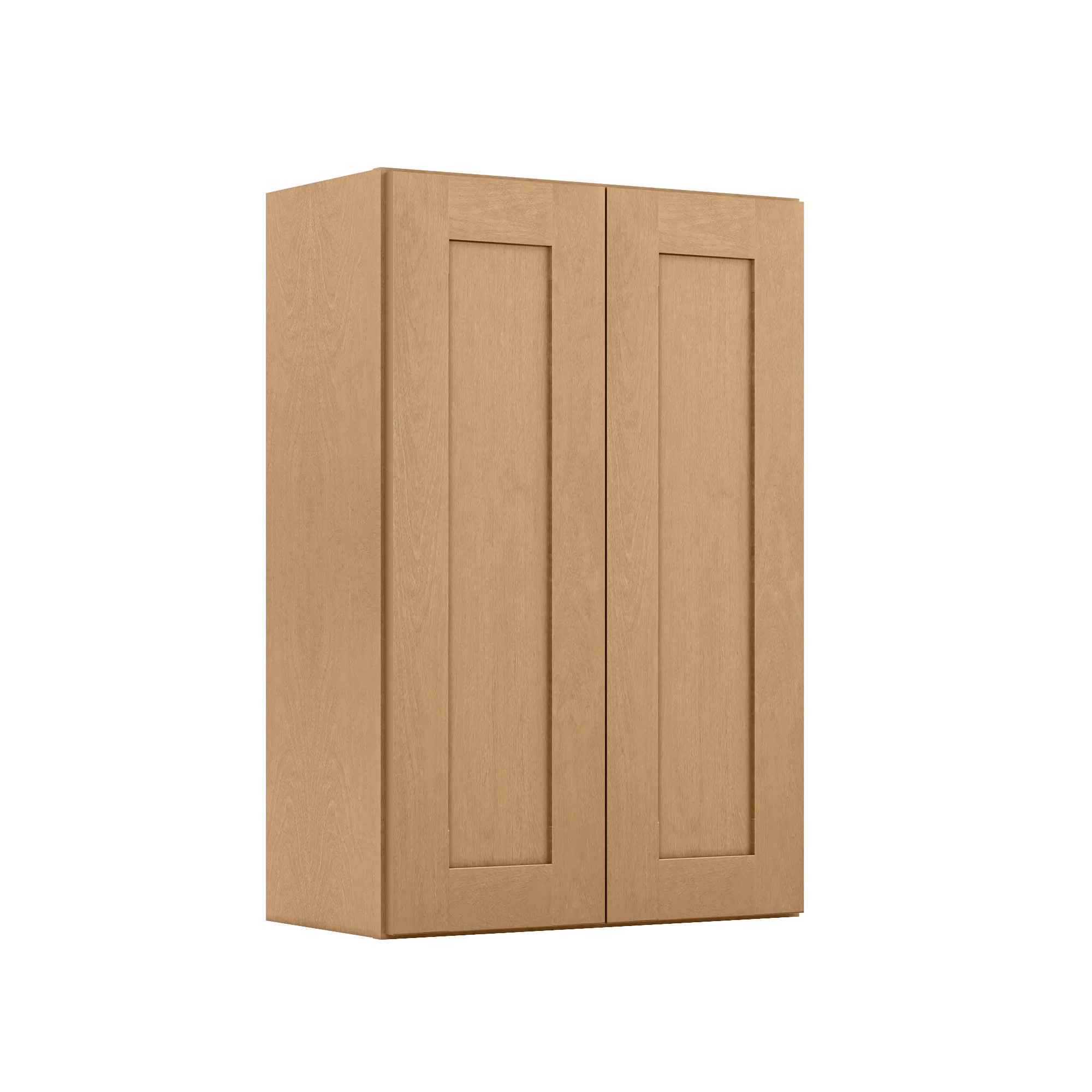 Wall Kitchen Cabinet W2436 Shaker Toffee LessCare 24 in. width 36 in. height 12 in. depth - Image 2