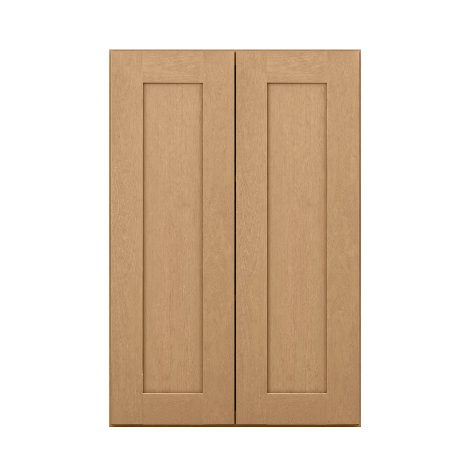 Wall Kitchen Cabinet W2436 Shaker Toffee LessCare 24 in. width 36 in. height 12 in. depth - Image 3