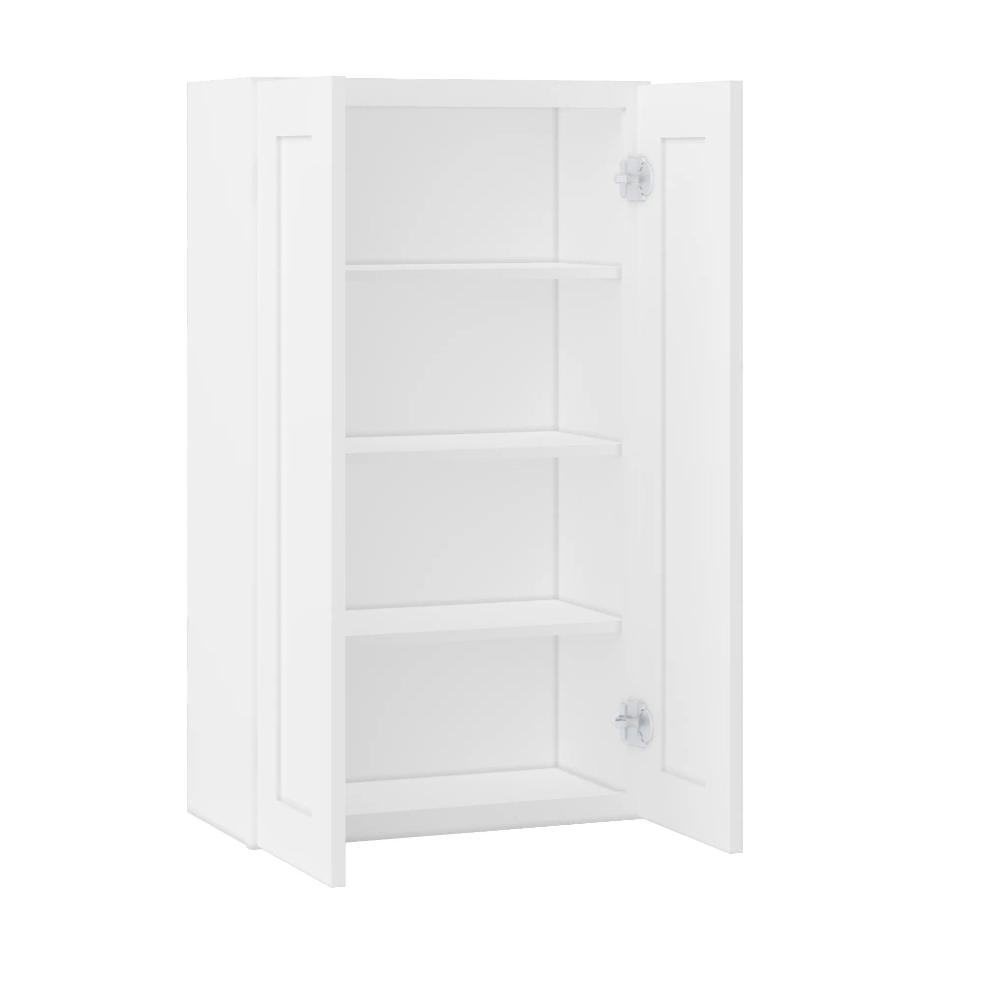 Wall Kitchen Cabinet W2442 Alpina White LessCare 24 in. width 42 in. height 12 in. depth - Image 4