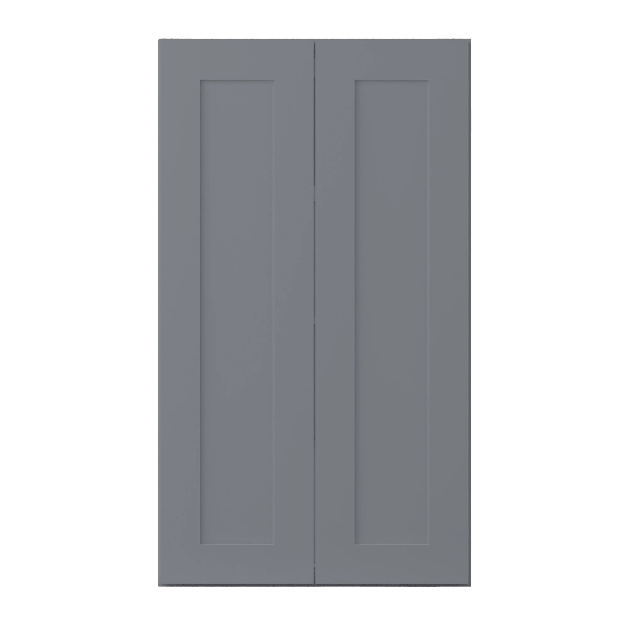 Wall Kitchen Cabinet W2442 Colonial Gray LessCare 24 in. width 42 in. height 12 in. depth - Image 3