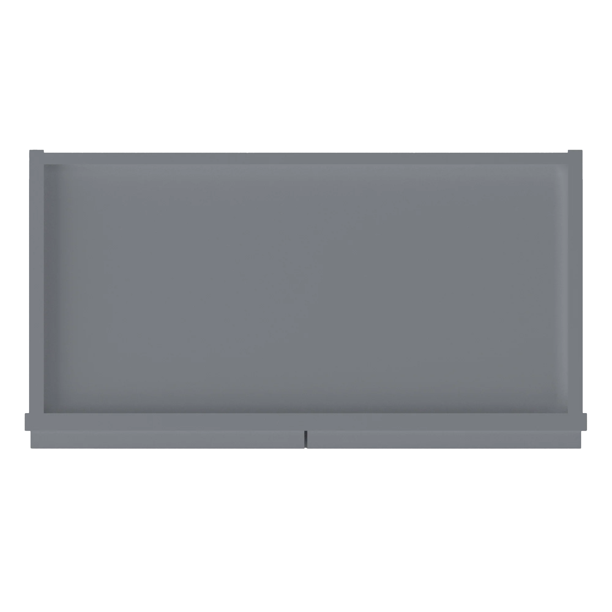 Wall Kitchen Cabinet W2442 Colonial Gray LessCare 24 in. width 42 in. height 12 in. depth - Image 6