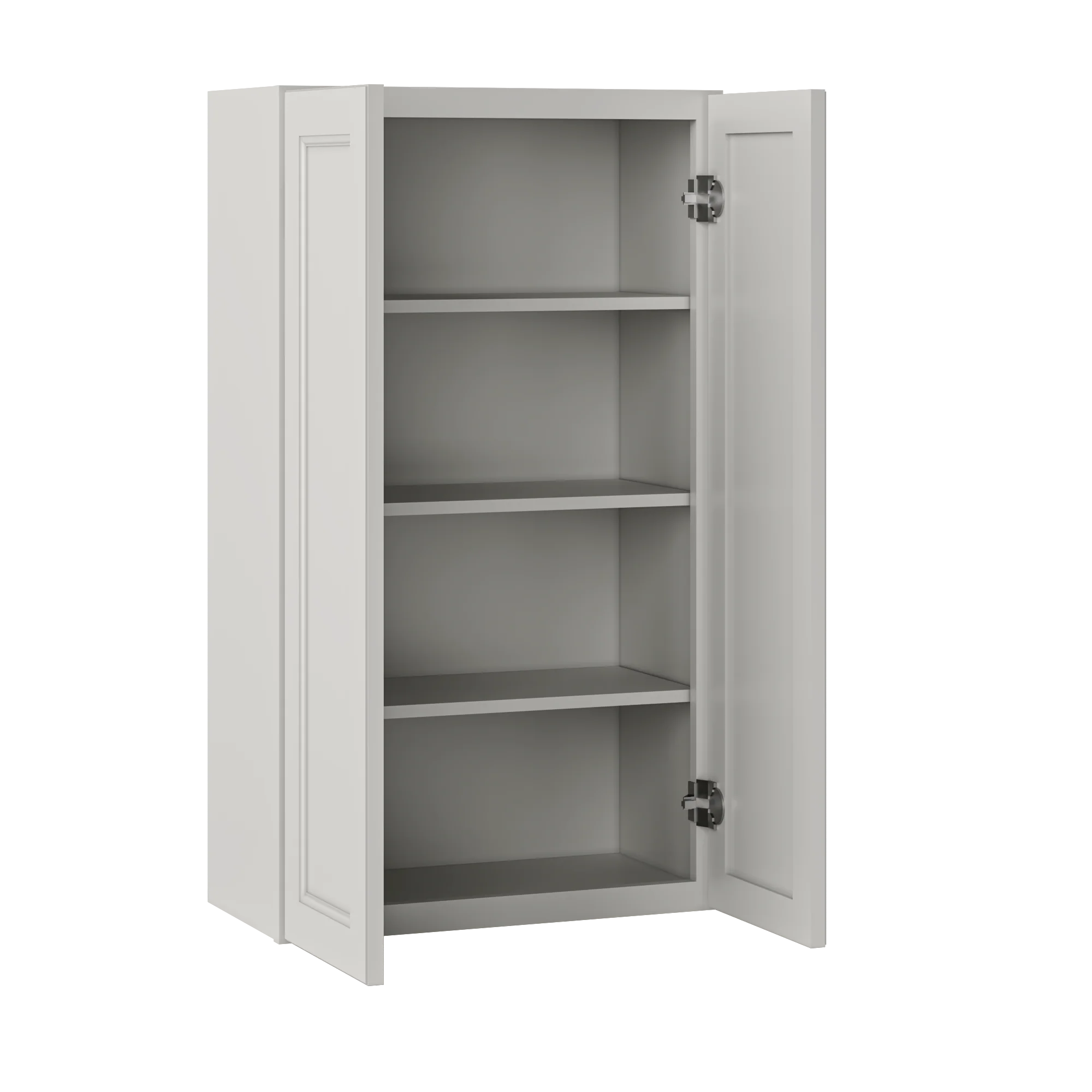 Wall Kitchen Cabinet W2442 Milan Pearl 24 in. width 42 in. height 12 in. depth - Image 4