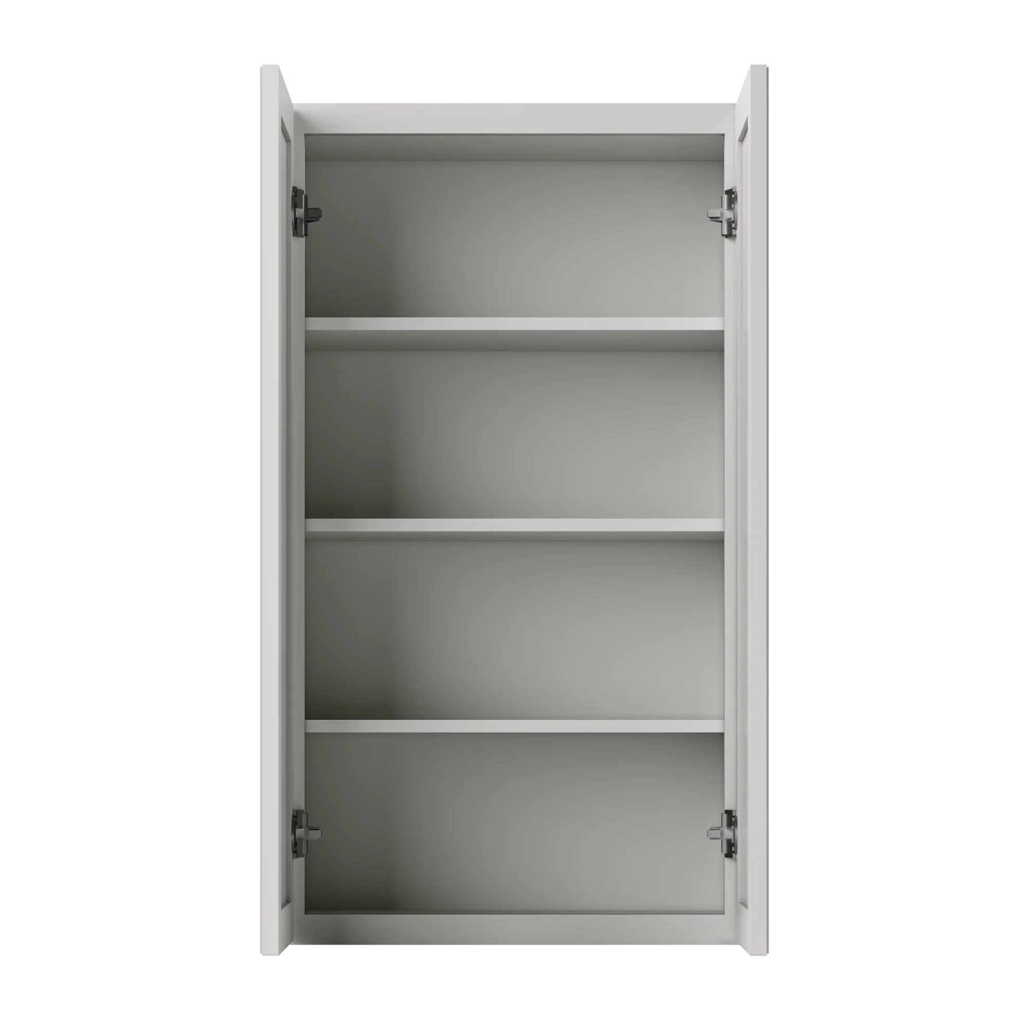 Wall Kitchen Cabinet W2442 Milan Pearl 24 in. width 42 in. height 12 in. depth - Image 5