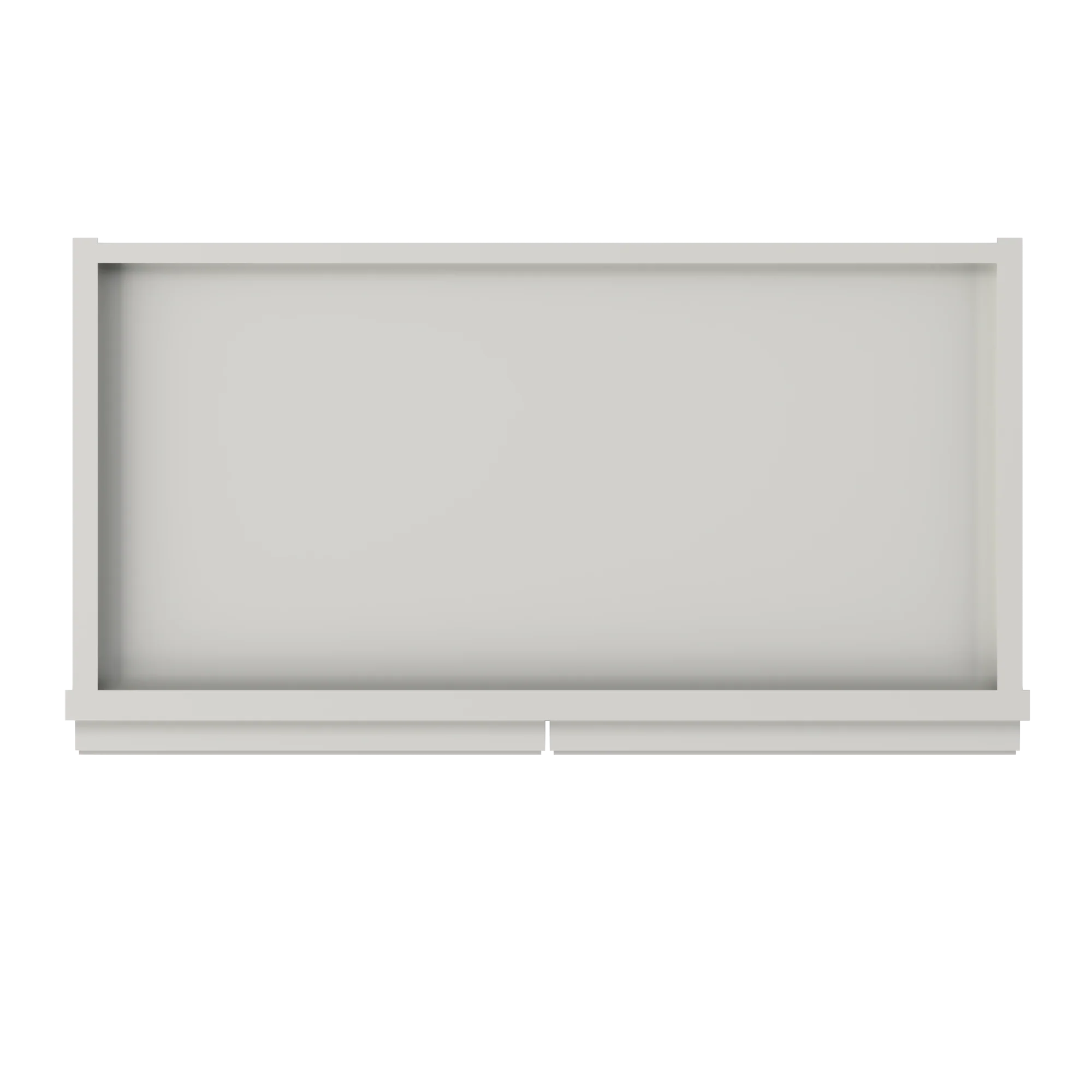 Wall Kitchen Cabinet W2442 Milan Pearl 24 in. width 42 in. height 12 in. depth - Image 6