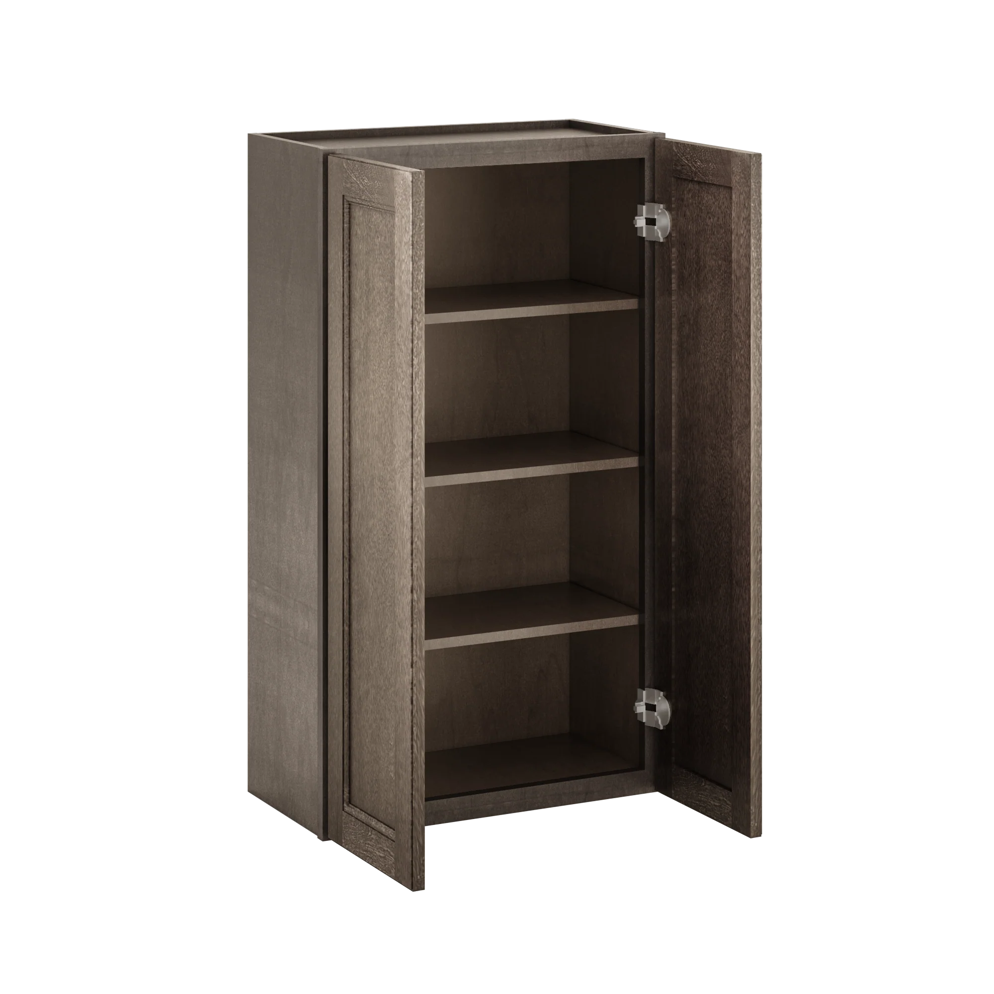 Wall Kitchen Cabinet W2442 Milan Slate 24 in. width 42 in. height 12 in. depth - Image 4