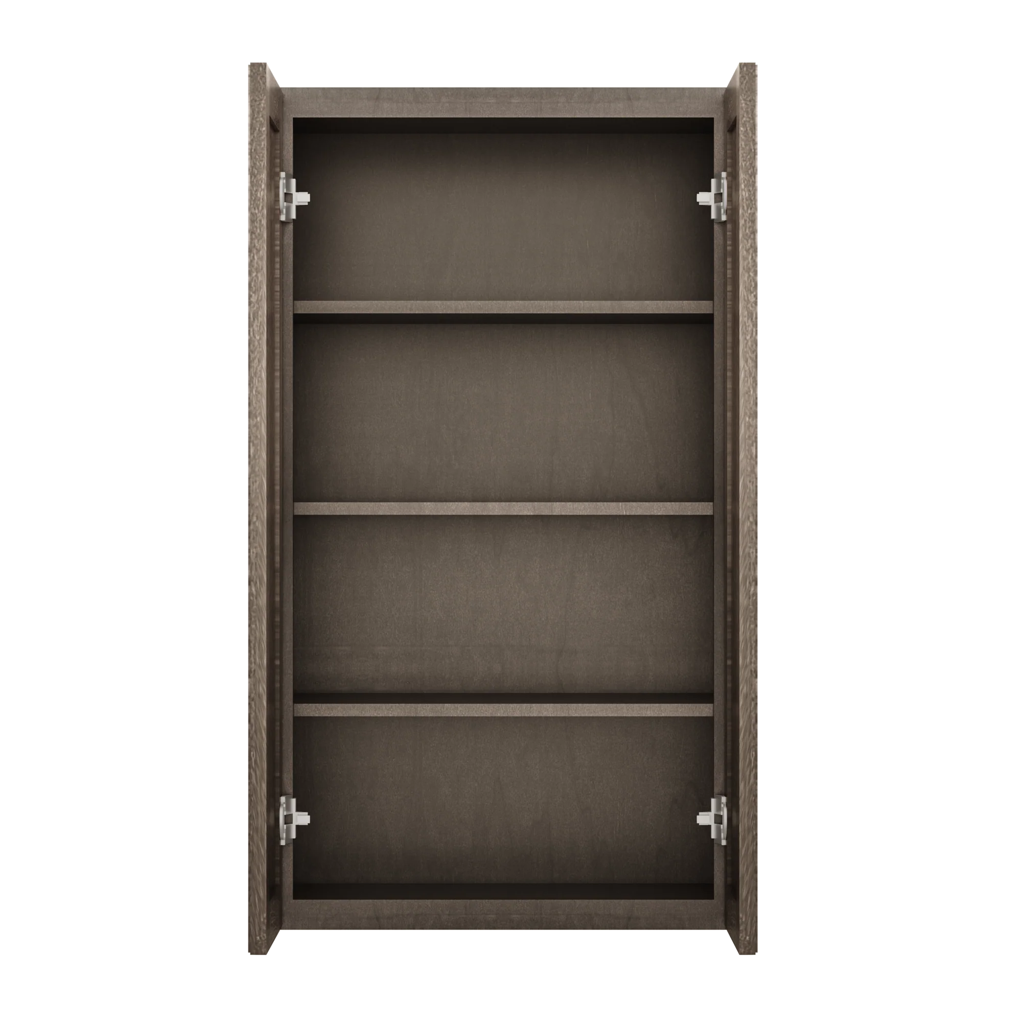 Wall Kitchen Cabinet W2442 Milan Slate 24 in. width 42 in. height 12 in. depth - Image 5