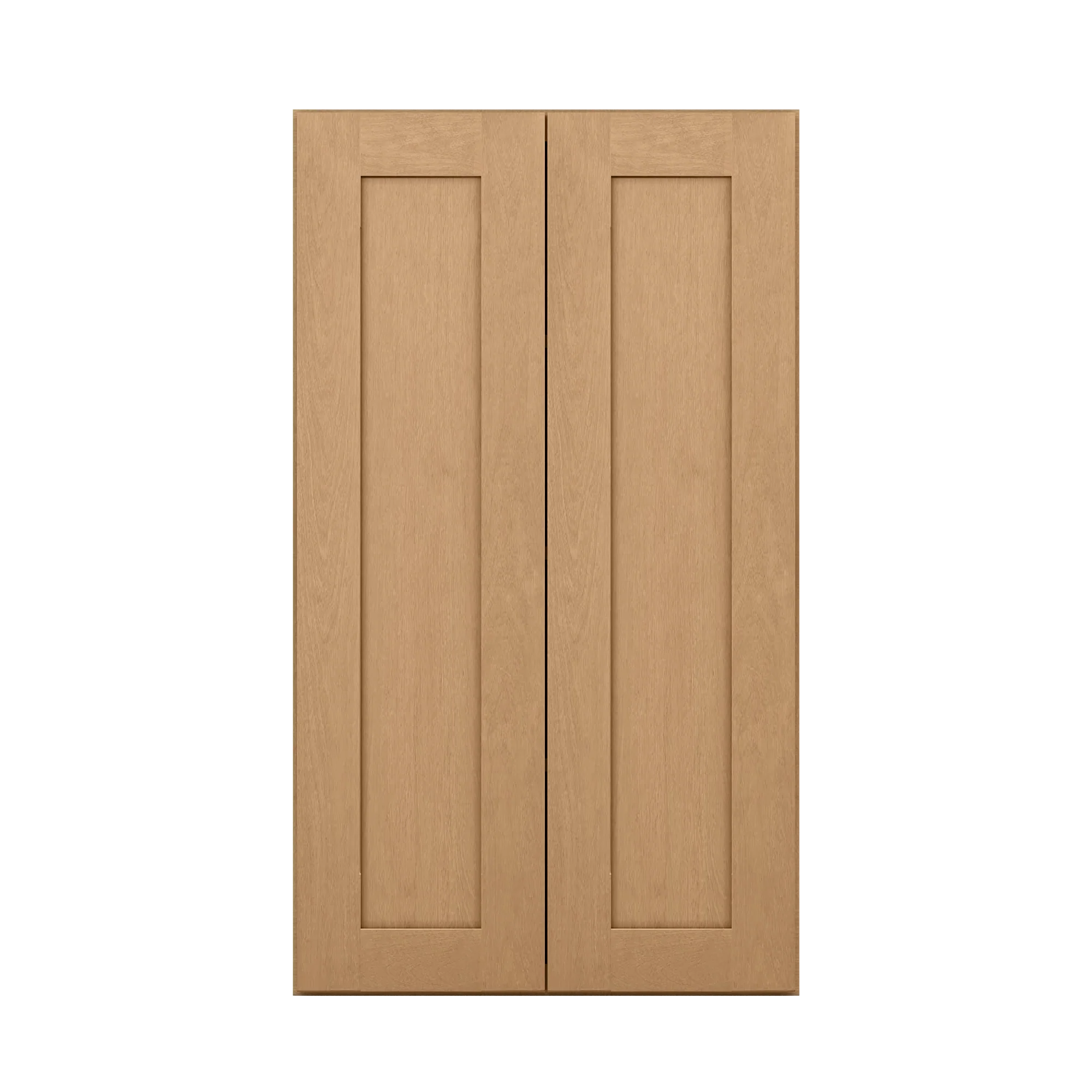 Wall Kitchen Cabinet W2442 Shaker Toffee LessCare 24 in. width 42 in. height 12 in. depth - Image 3