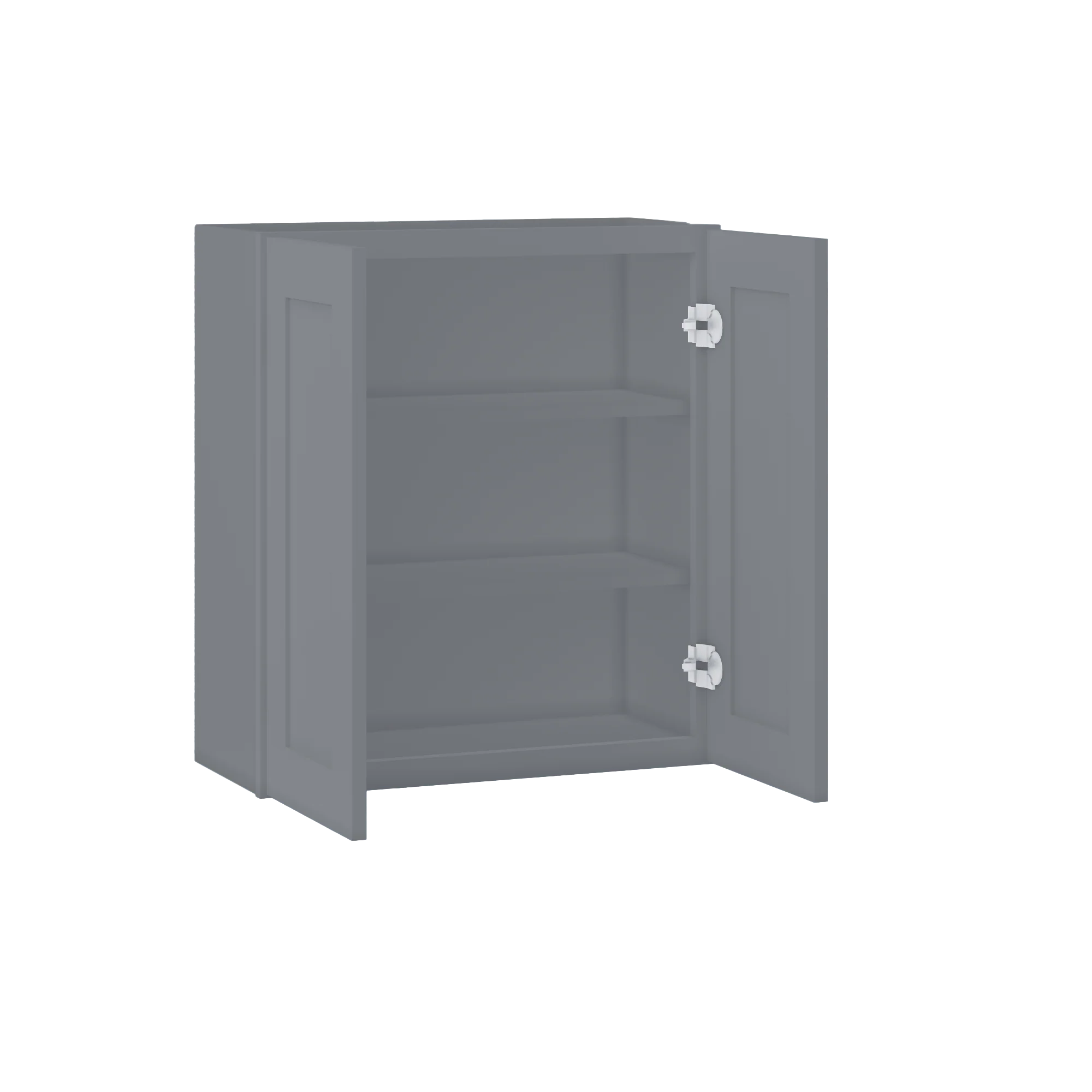 Wall Kitchen Cabinet W2730 Colonial Gray LessCare 27 in. width 30 in. height 12 in. depth - Image 4
