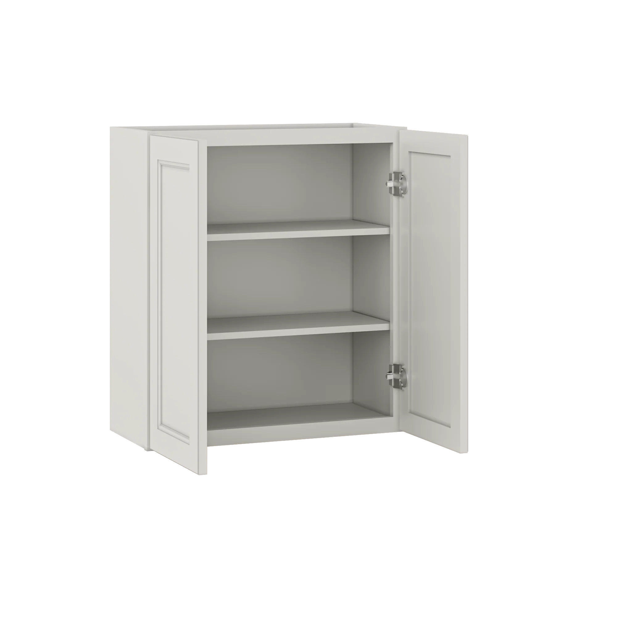 Wall Kitchen Cabinet W2730 Milan Pearl 27 in. width 30 in. height 12 in. depth - Image 4