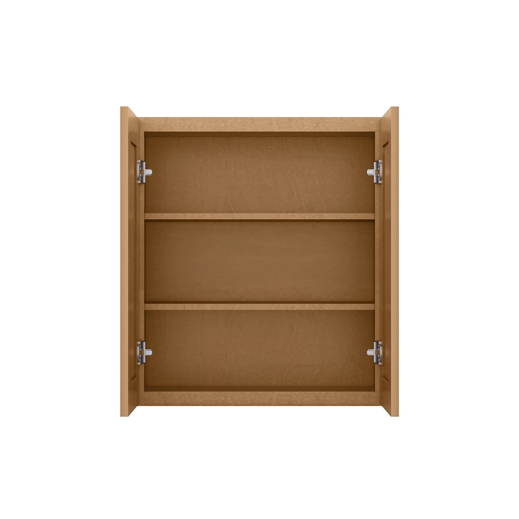 Wall Kitchen Cabinet W2730 Shaker Toffee LessCare 27 in. width 30 in. height 12 in. depth - Image 5
