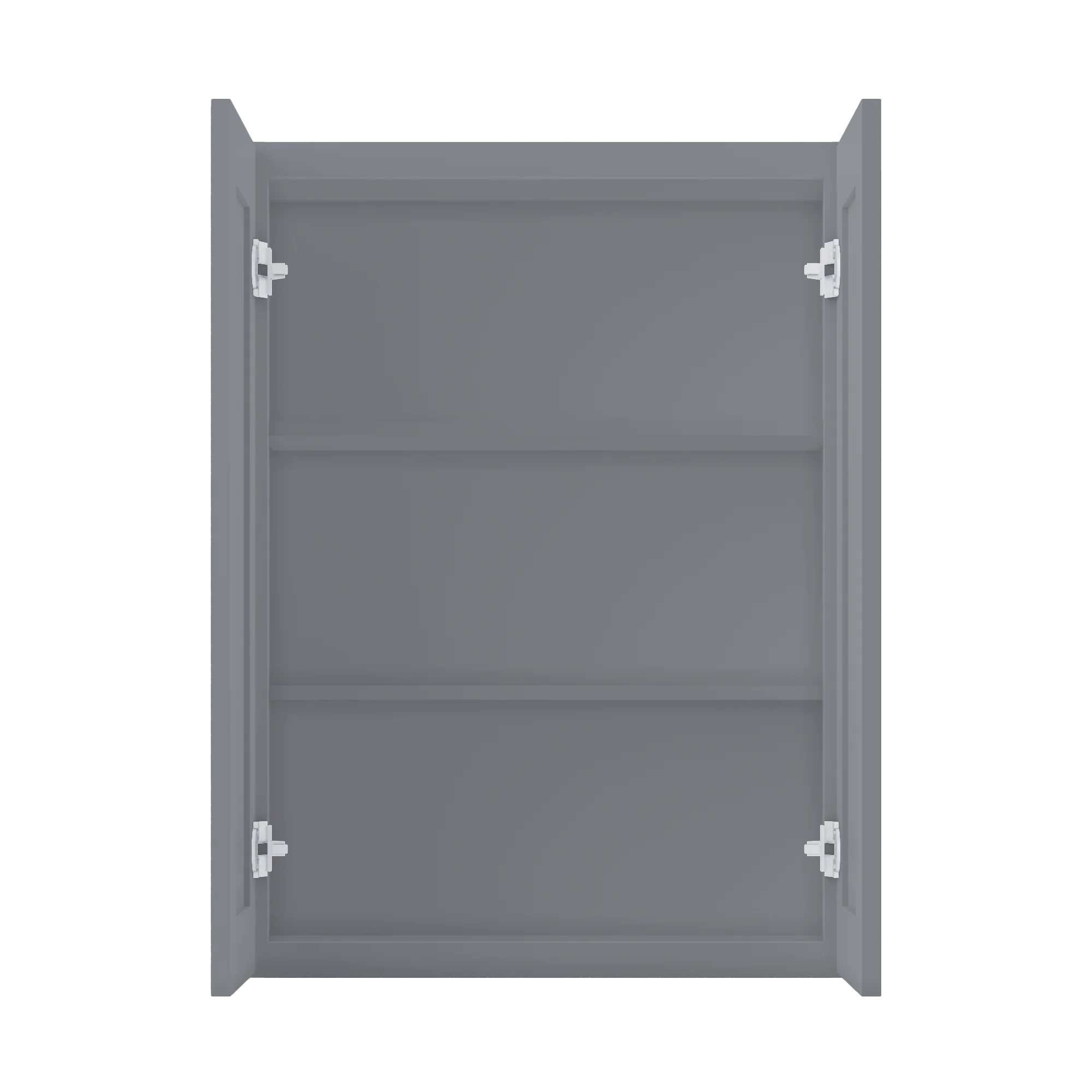 Wall Kitchen Cabinet W2736 Colonial Gray LessCare 27 in. width 36 in. height 12 in. depth - Image 5