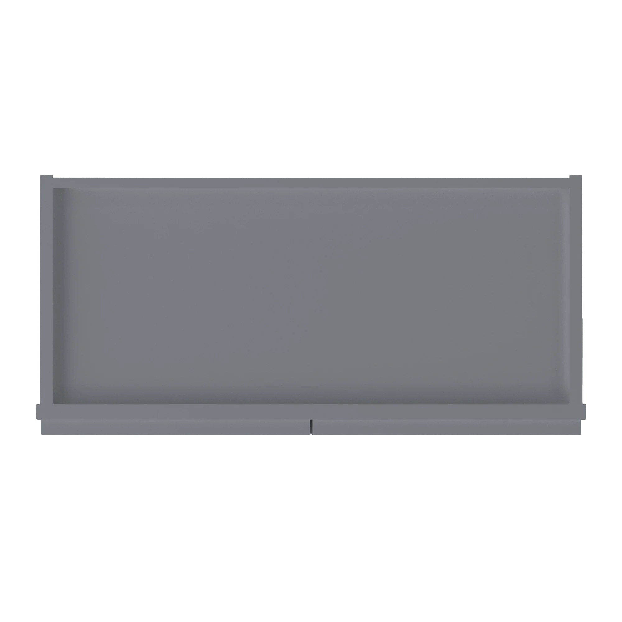 Wall Kitchen Cabinet W2736 Colonial Gray LessCare 27 in. width 36 in. height 12 in. depth - Image 6