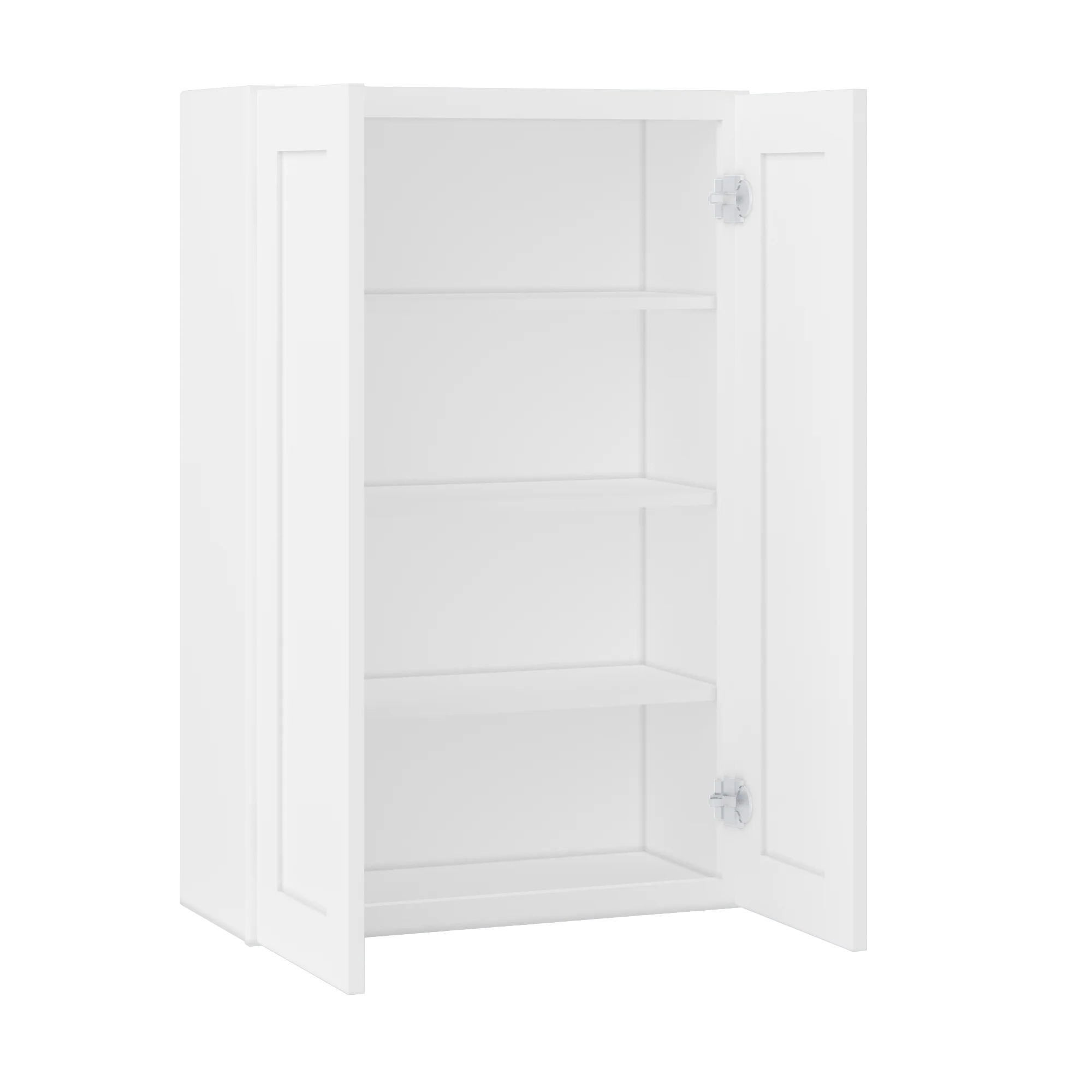 Wall Kitchen Cabinet W2742 Alpina White LessCare 27 in. width 42 in. height 12 in. depth - Image 4