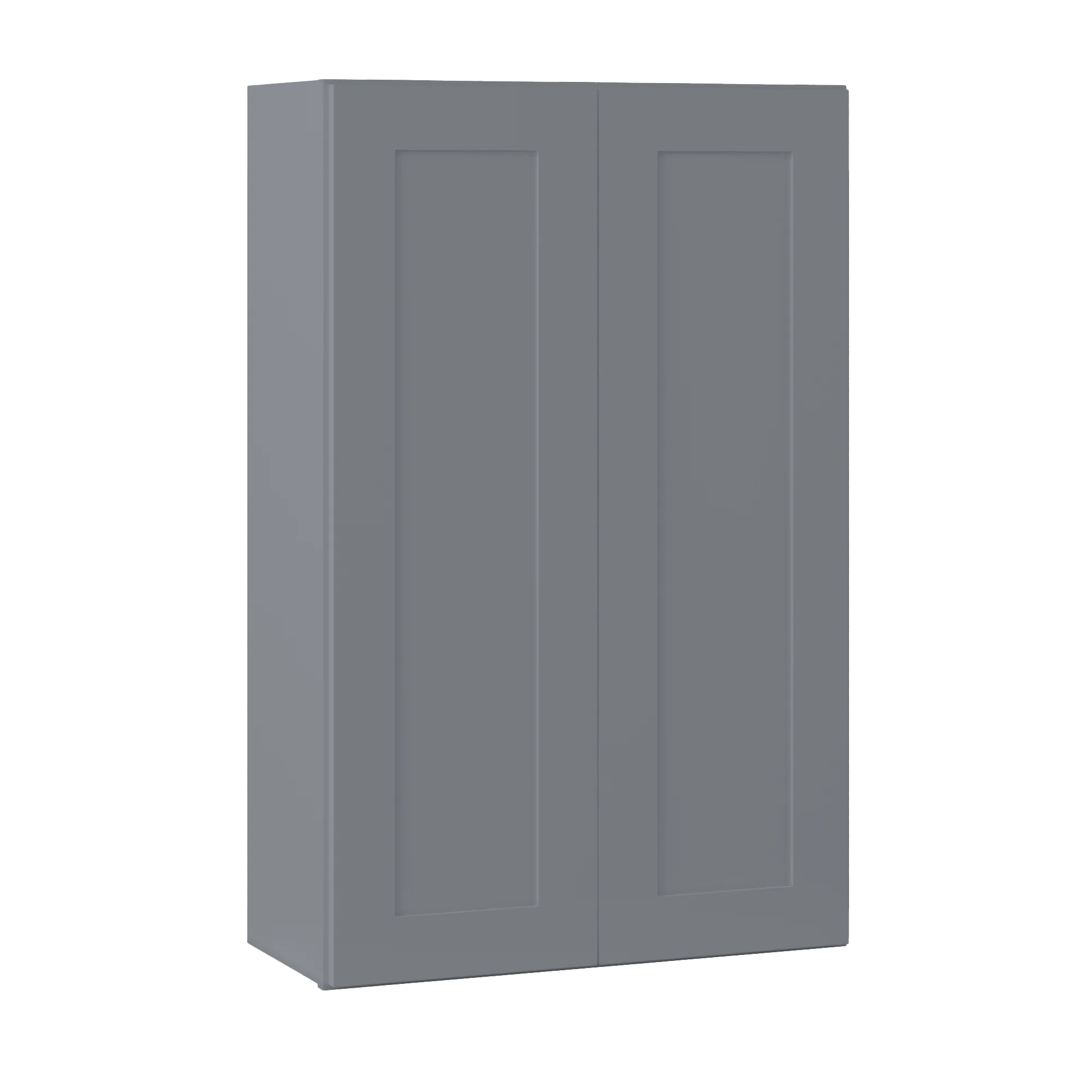 Wall Kitchen Cabinet W2742 Colonial Gray LessCare 27 in. width 42 in. height 12 in. depth - Image 2