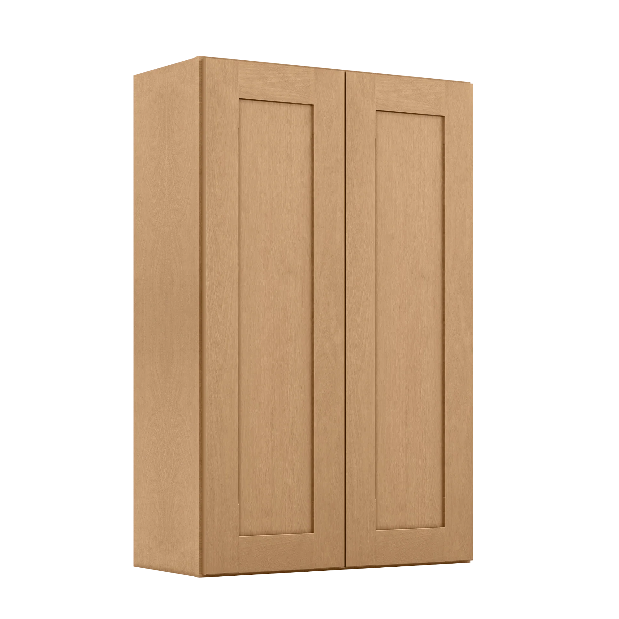 Wall Kitchen Cabinet W2742 Shaker Toffee LessCare 27 in. width 42 in. height 12 in. depth - Image 2