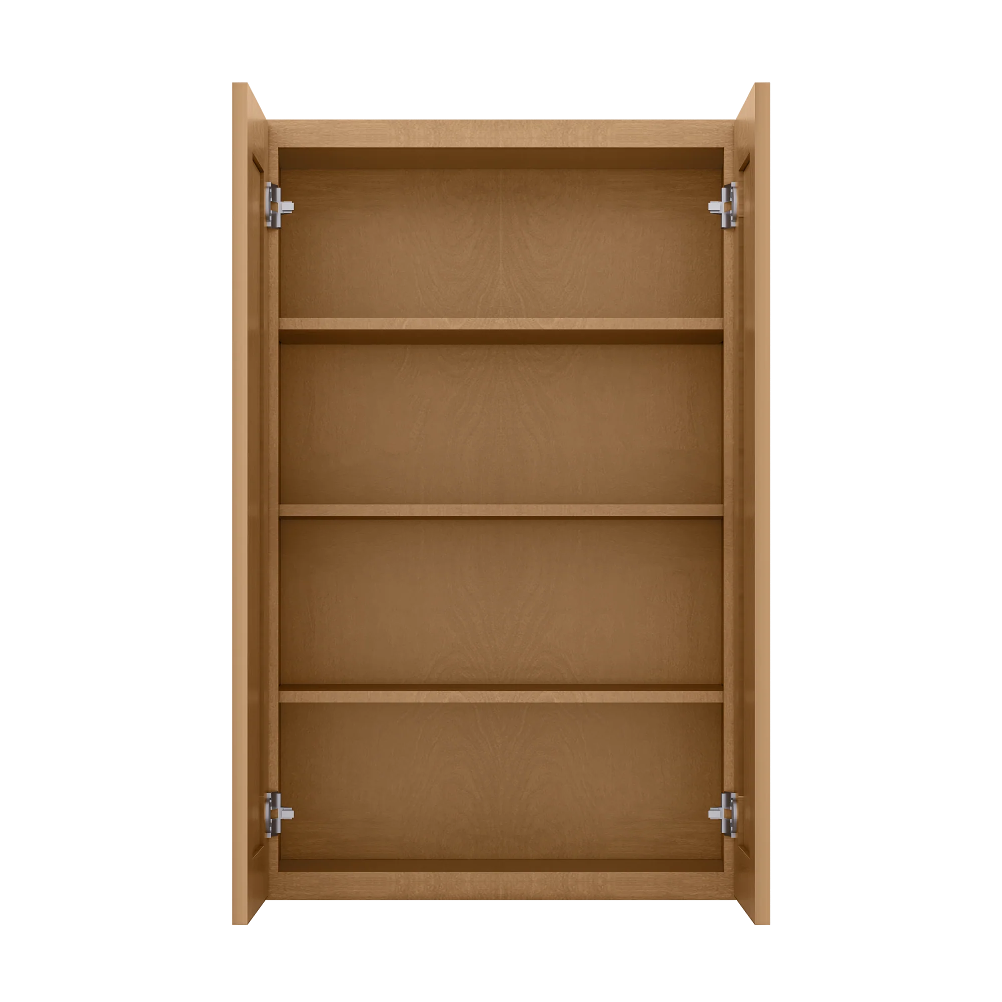 Wall Kitchen Cabinet W2742 Shaker Toffee LessCare 27 in. width 42 in. height 12 in. depth - Image 5