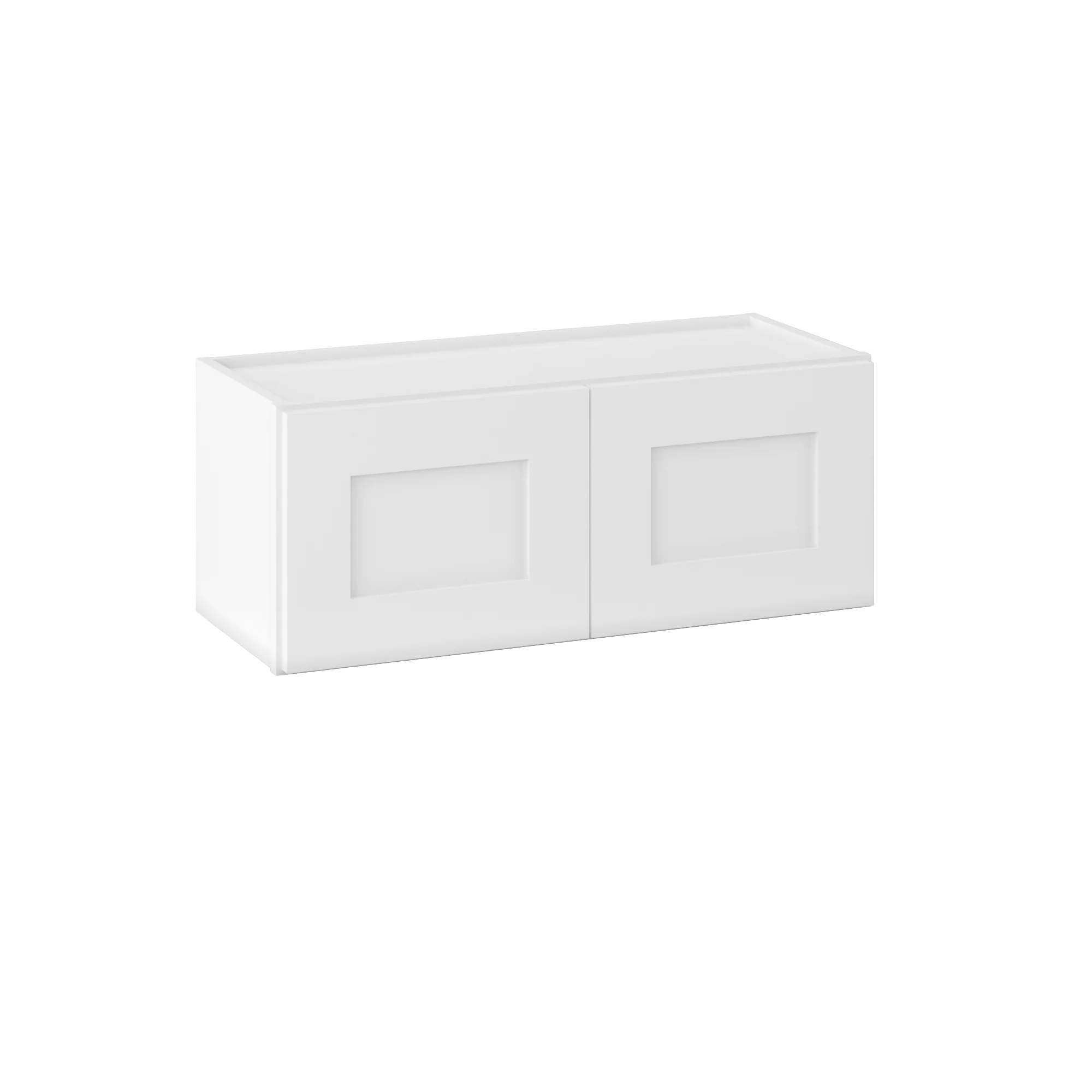 Wall Kitchen Cabinet W3012 Alpina White LessCare 30 in. width 12 in. height 12 in. depth - Image 2