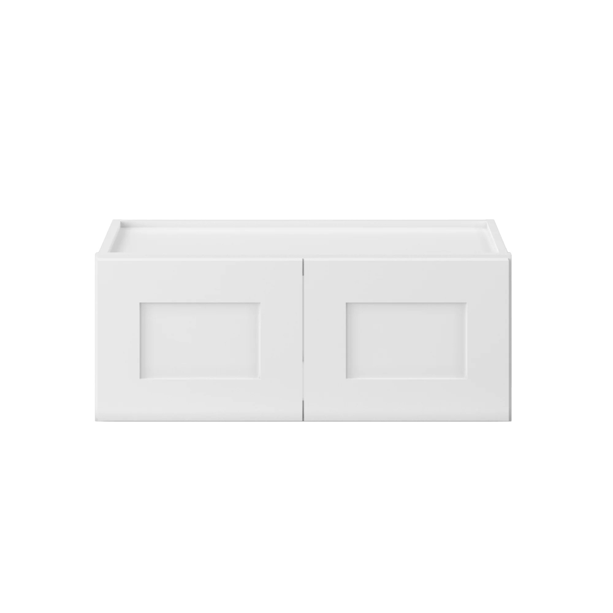 Wall Kitchen Cabinet W3012 Alpina White LessCare 30 in. width 12 in. height 12 in. depth - Image 3