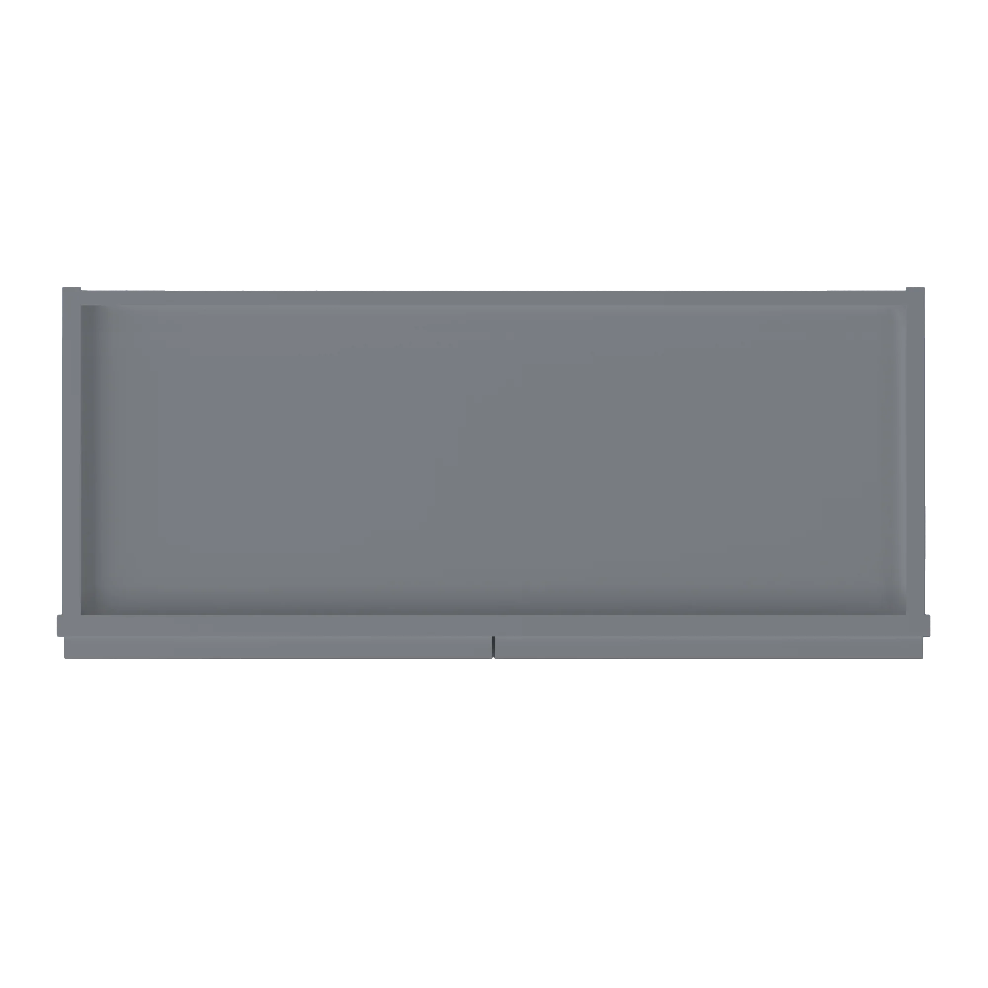 Wall Kitchen Cabinet W3012 Colonial Gray LessCare 30 in. width 12 in. height 12 in. depth - Image 6